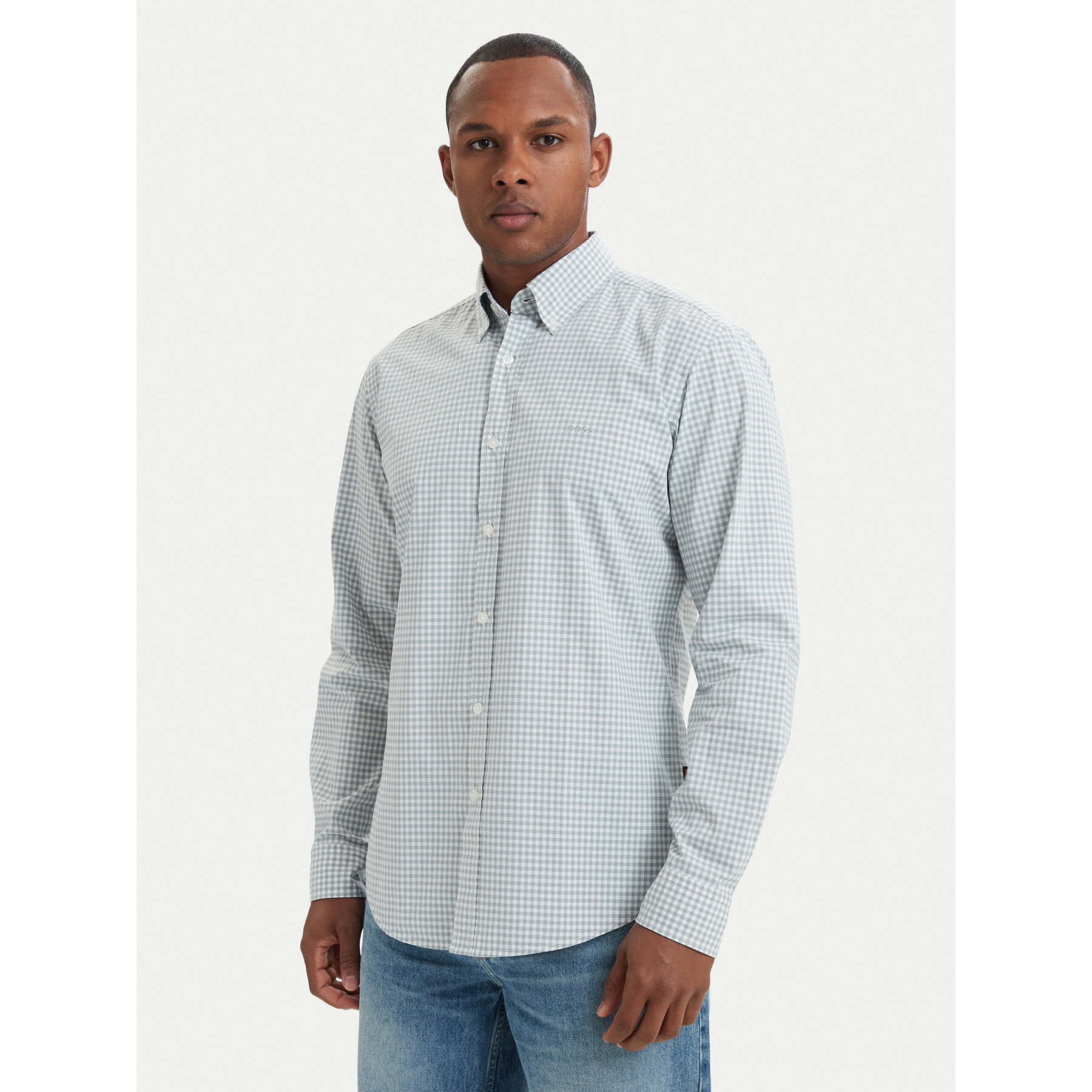 BOSS Hemd Rickert_M 50567711 Hellblau Regular Fit