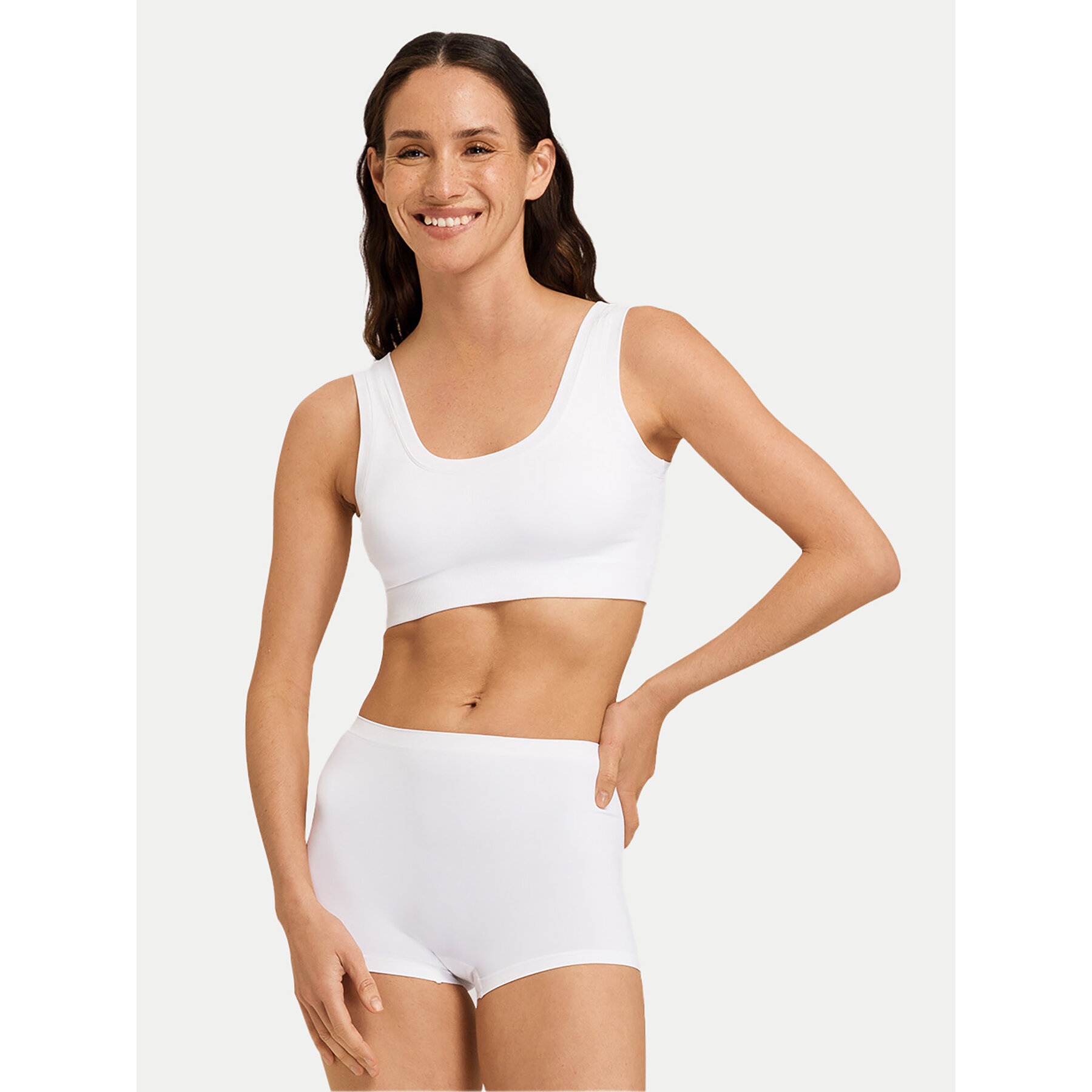 Hanro Reggiseno top Touch Feeling 71806 Bianco