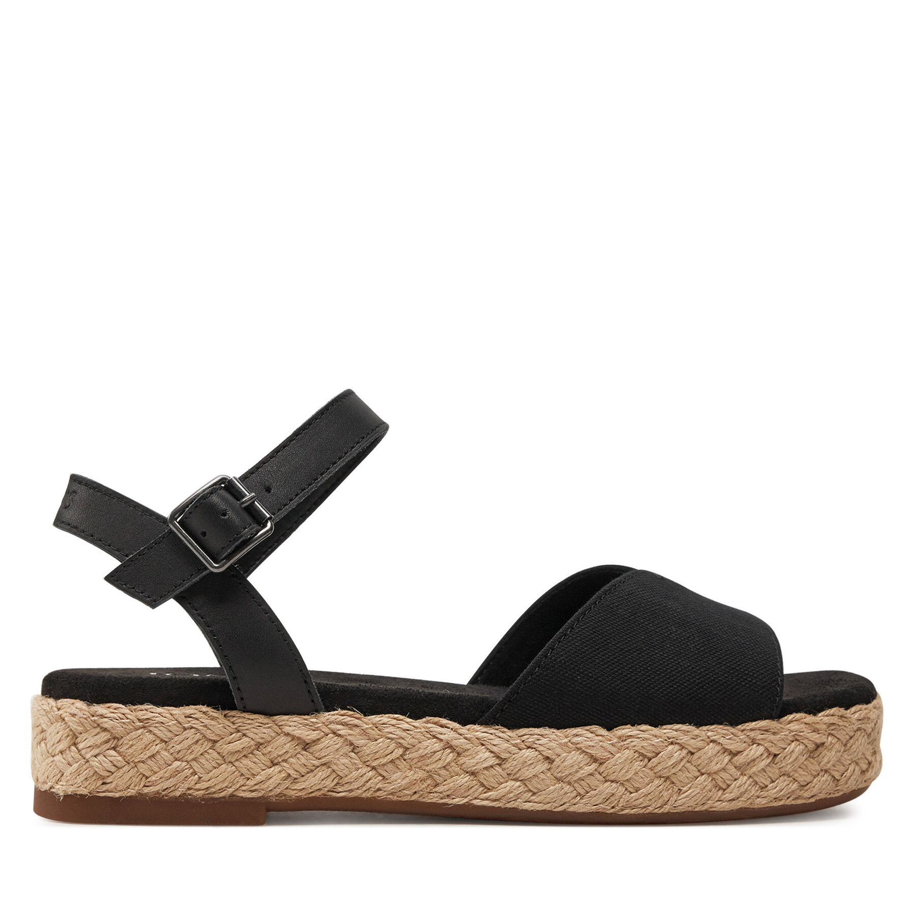 Espadrilles Toms Abby 10020814 Schwarz