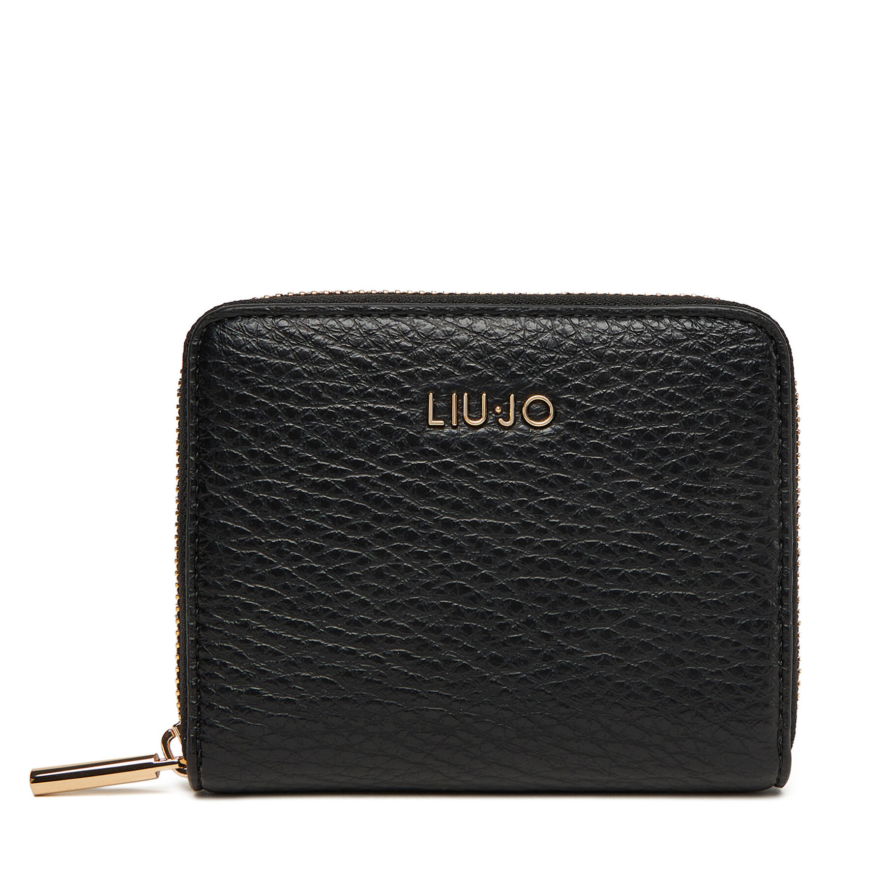 Portafoglio grande da donna Liu Jo Ecs M Zip Around AF5156 E0027 Nero, Taglia OS, taglia : OS