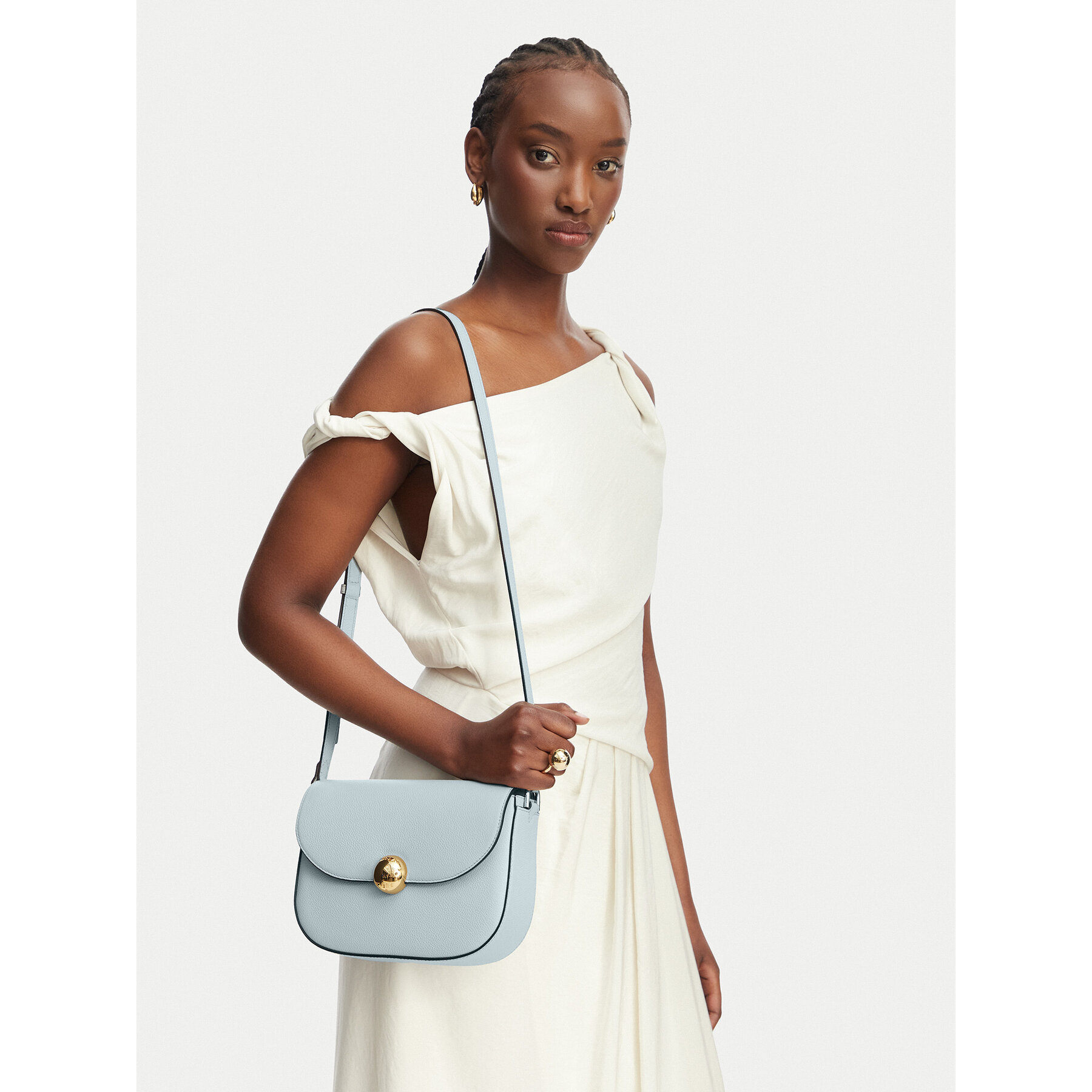 Torbica Furla Moonlight S WB01887 BX3036 CN AR300 Svijetlo plava