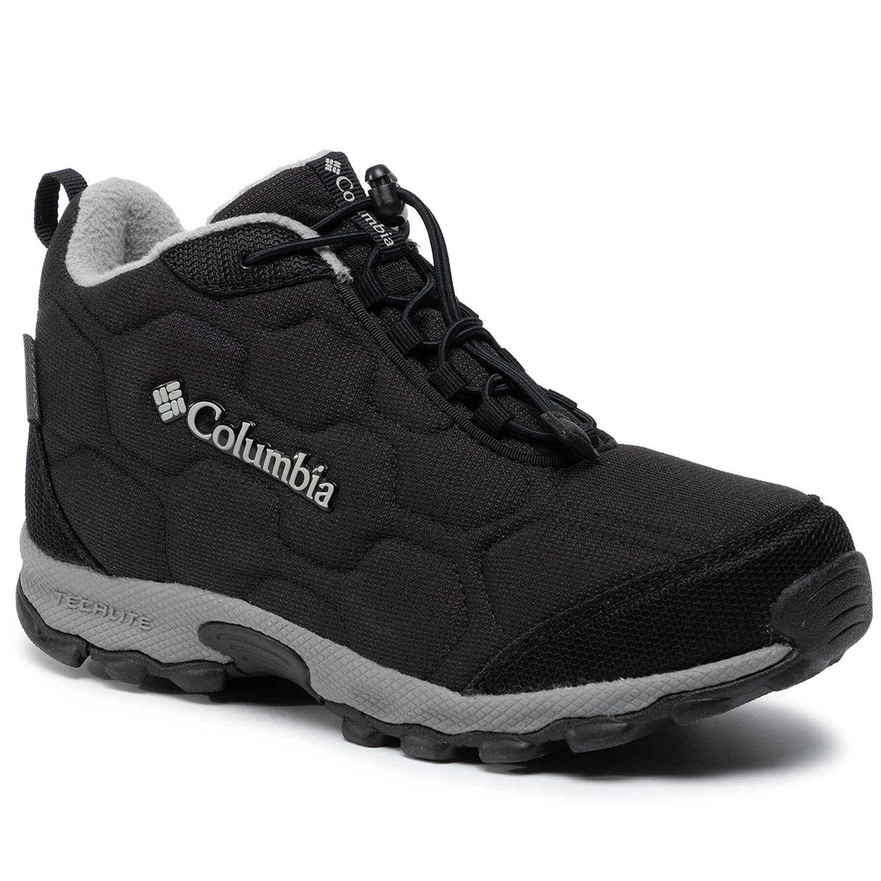 Trekking čevlji Columbia Youth Firecamp Mid 2 Wp BY1201 Black/Monument 010