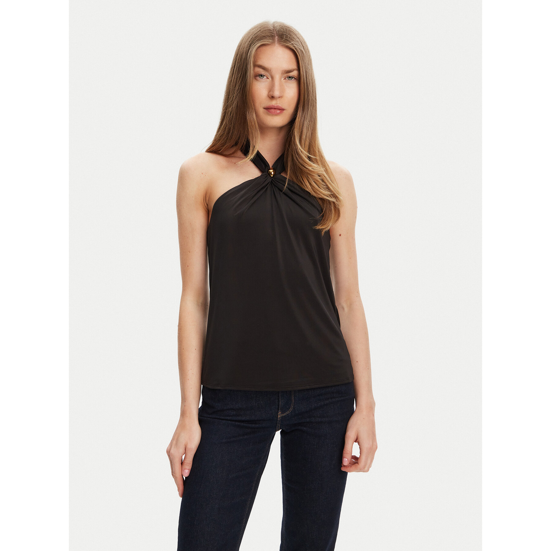 Marciano Guess Felső 5YGP04 6259A Fekete Slim Fit