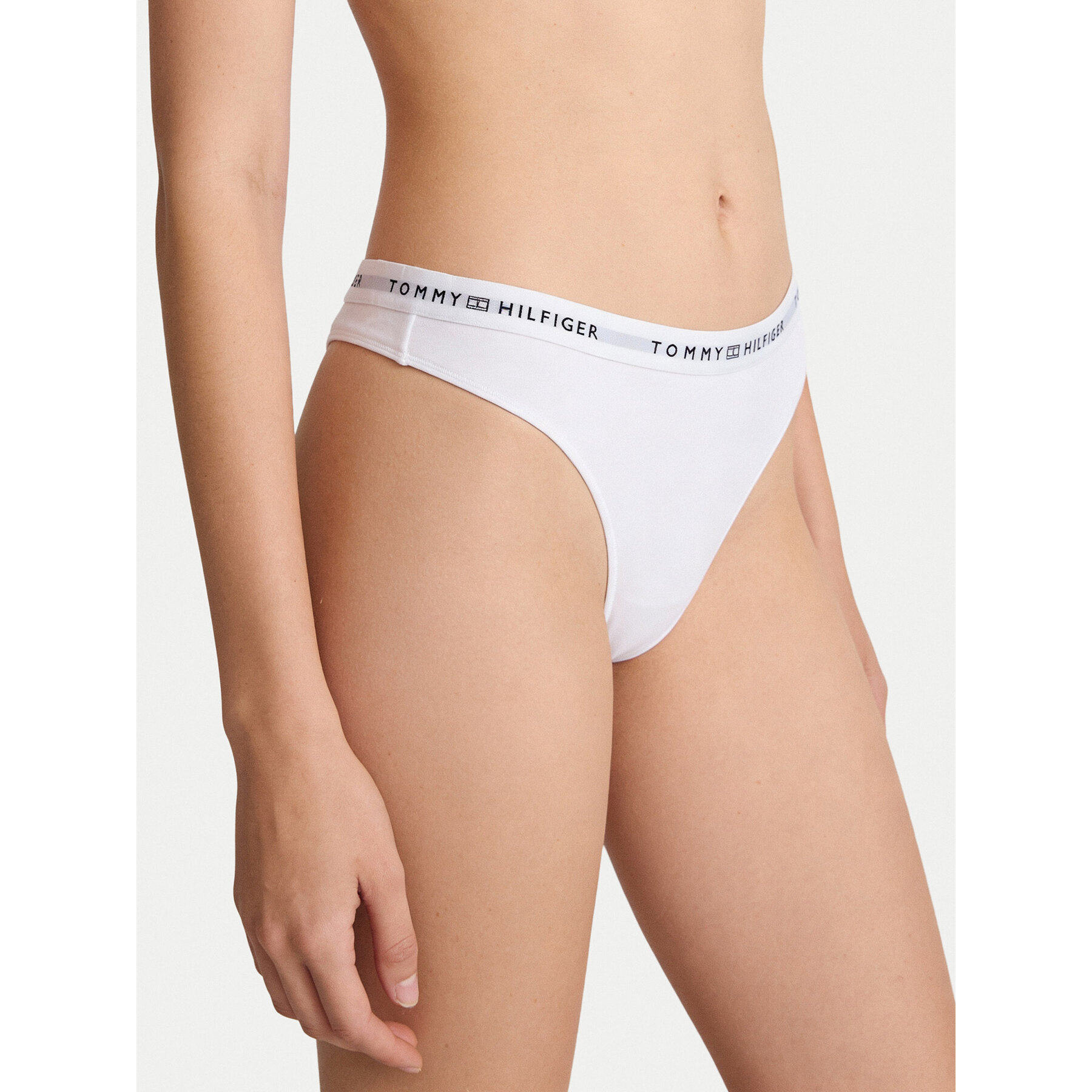 Tommy Hilfiger Stringtanga UW0UW05875 Weiß