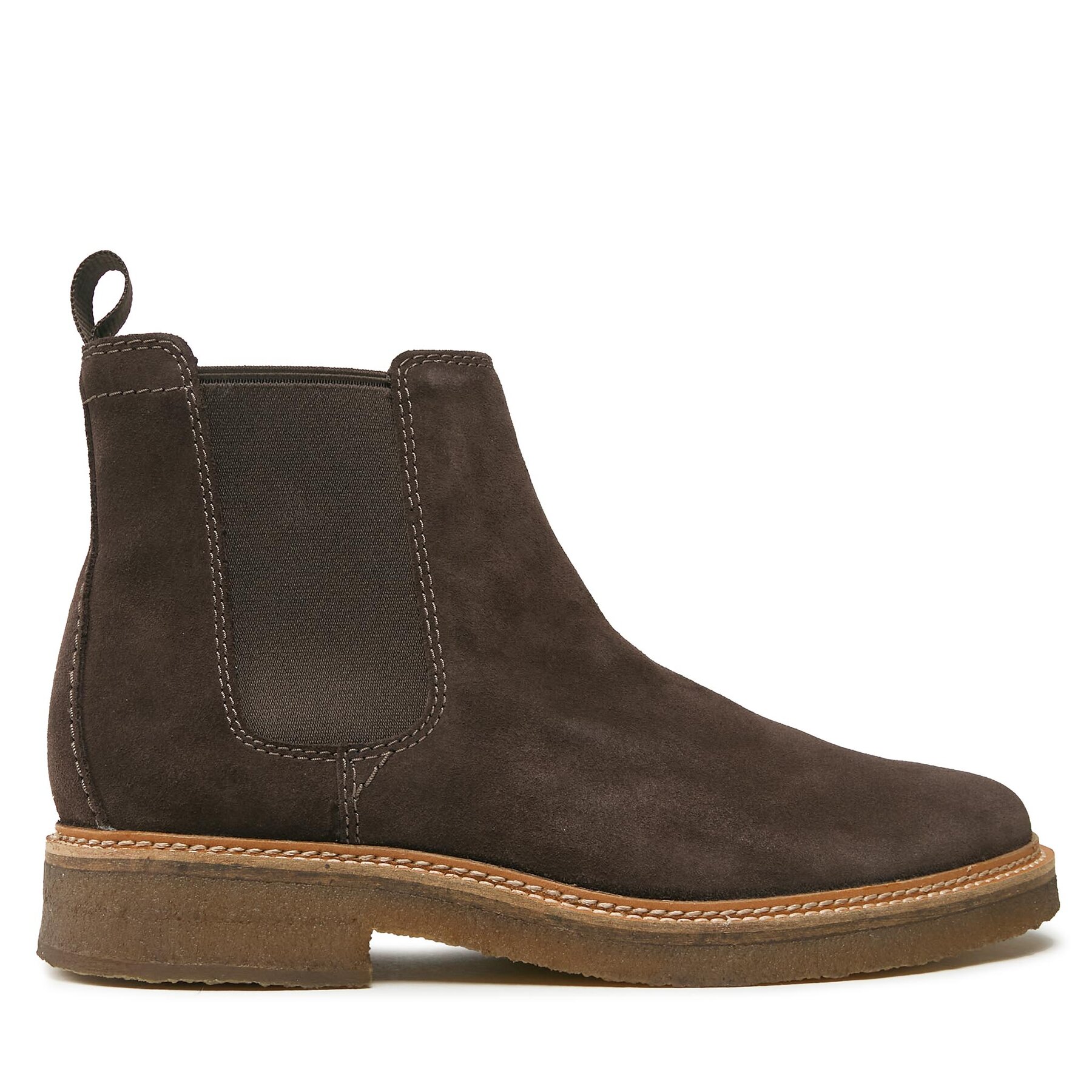 Pánske Členková obuv s elastickým prvkom Clarks, Rozmer: 43, Hnedá, Clarkdale Easy 261735367