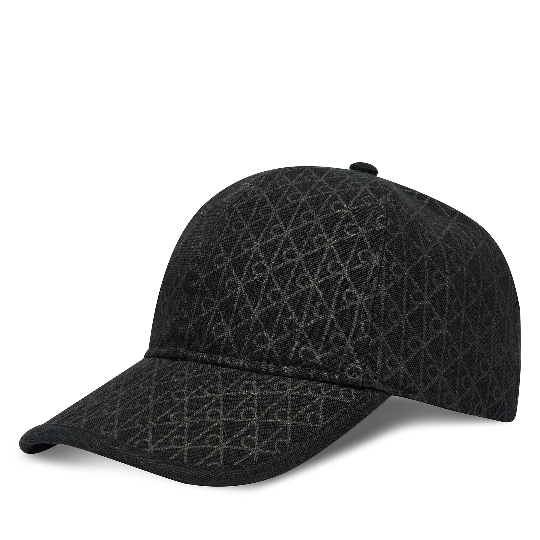 Шапка с козирка Calvin Klein Emblem Print W Leather Patch Cap LV04D5029G Черен