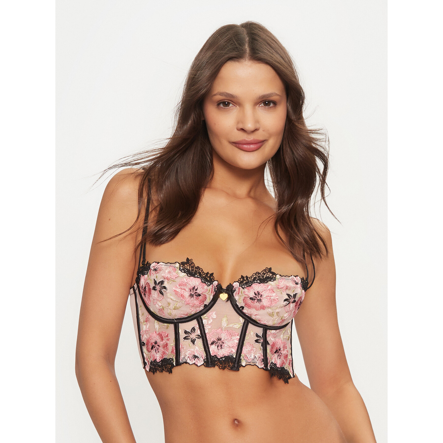 TWINSET Fűző 242LL6BZZ Rózsaszín