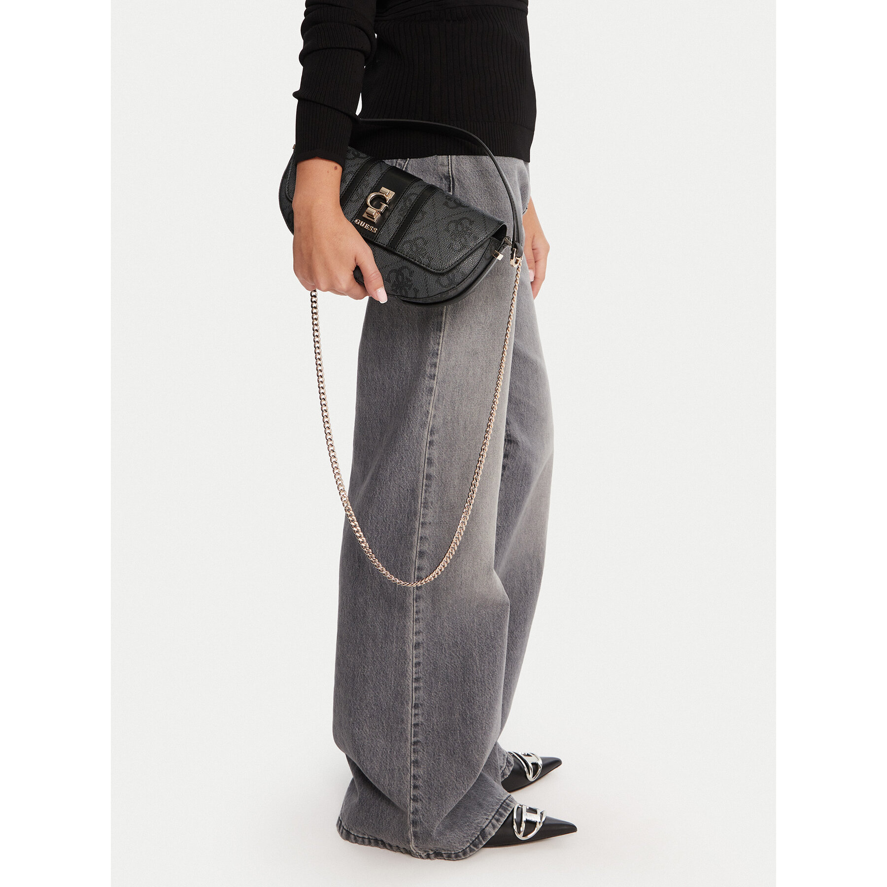 Geantă Guess Erenia HWSO78 38210 Gri