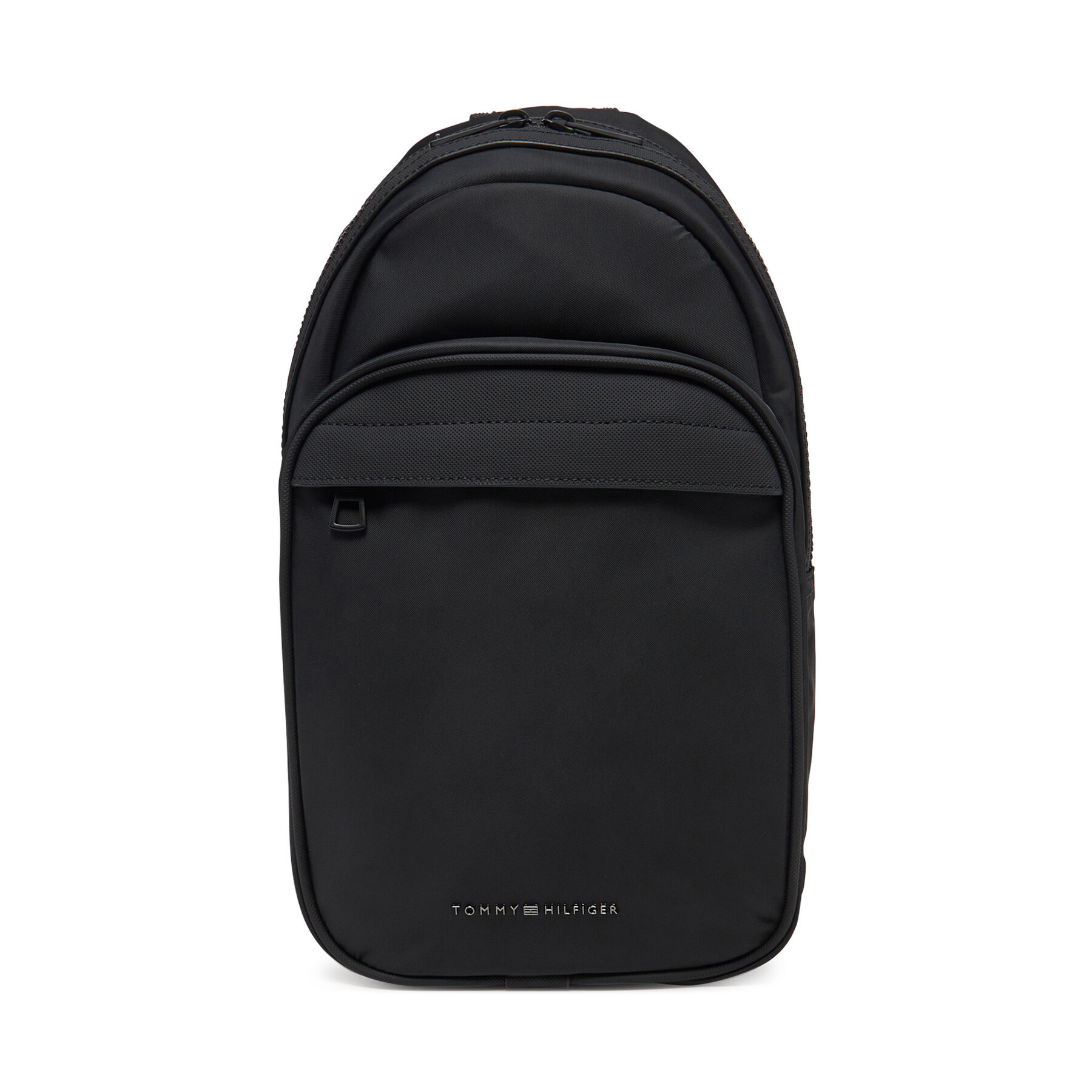 Umhängetasche Tommy Hilfiger Th Repreve Sling Bag AM0AM13363 Schwarz, Größe 00