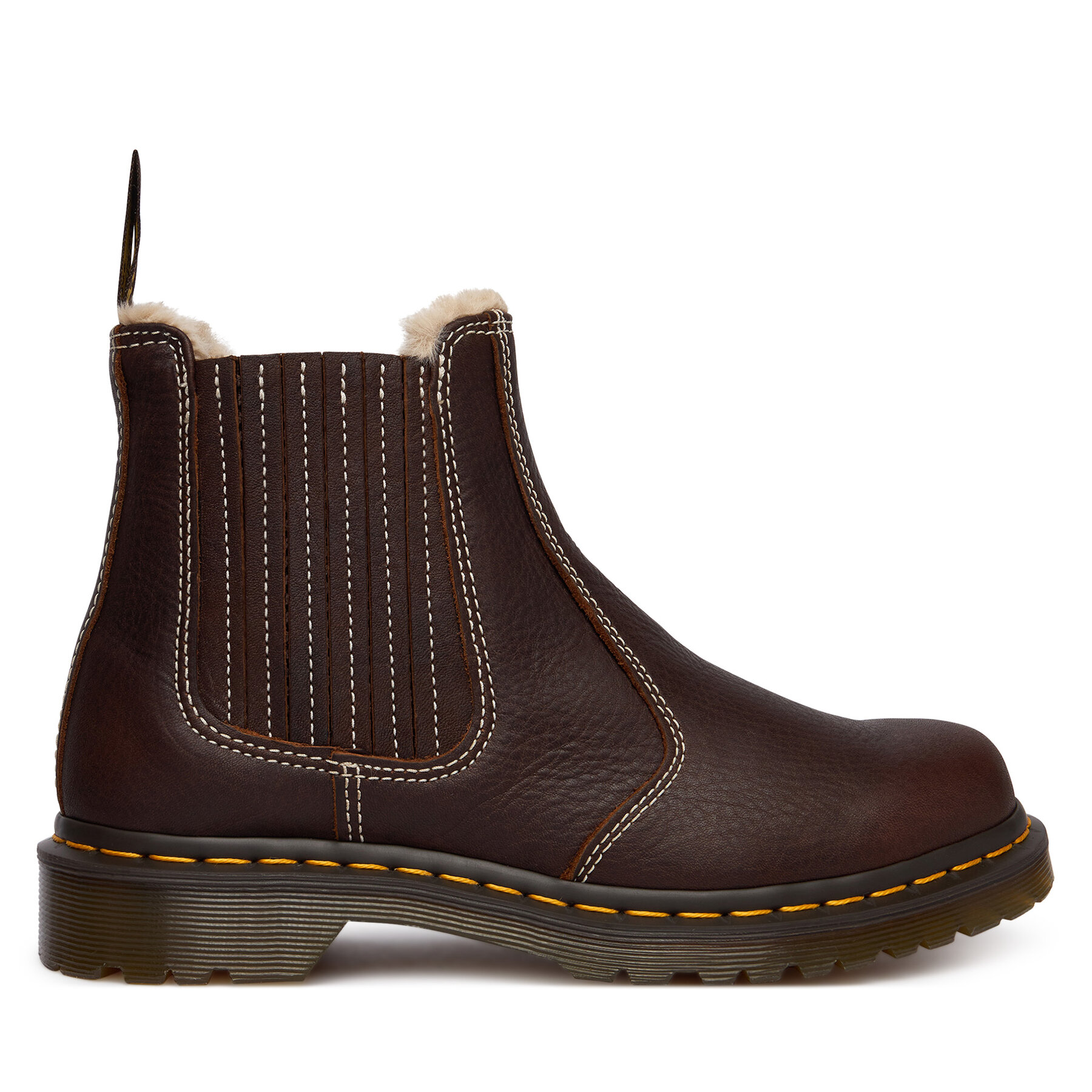 Gležnjarji Chelsea Dr. Martens 2976 Leonore II DM41418200 Rjava