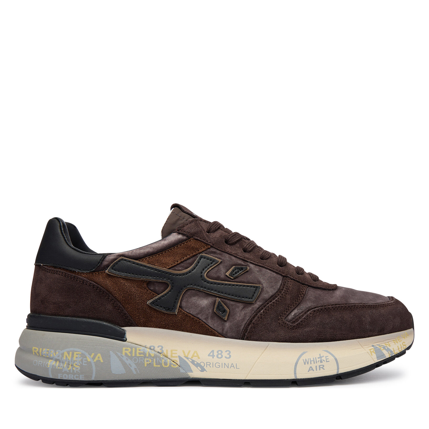Сникърси Premiata Mick Var 8434 Тъмнокафяв