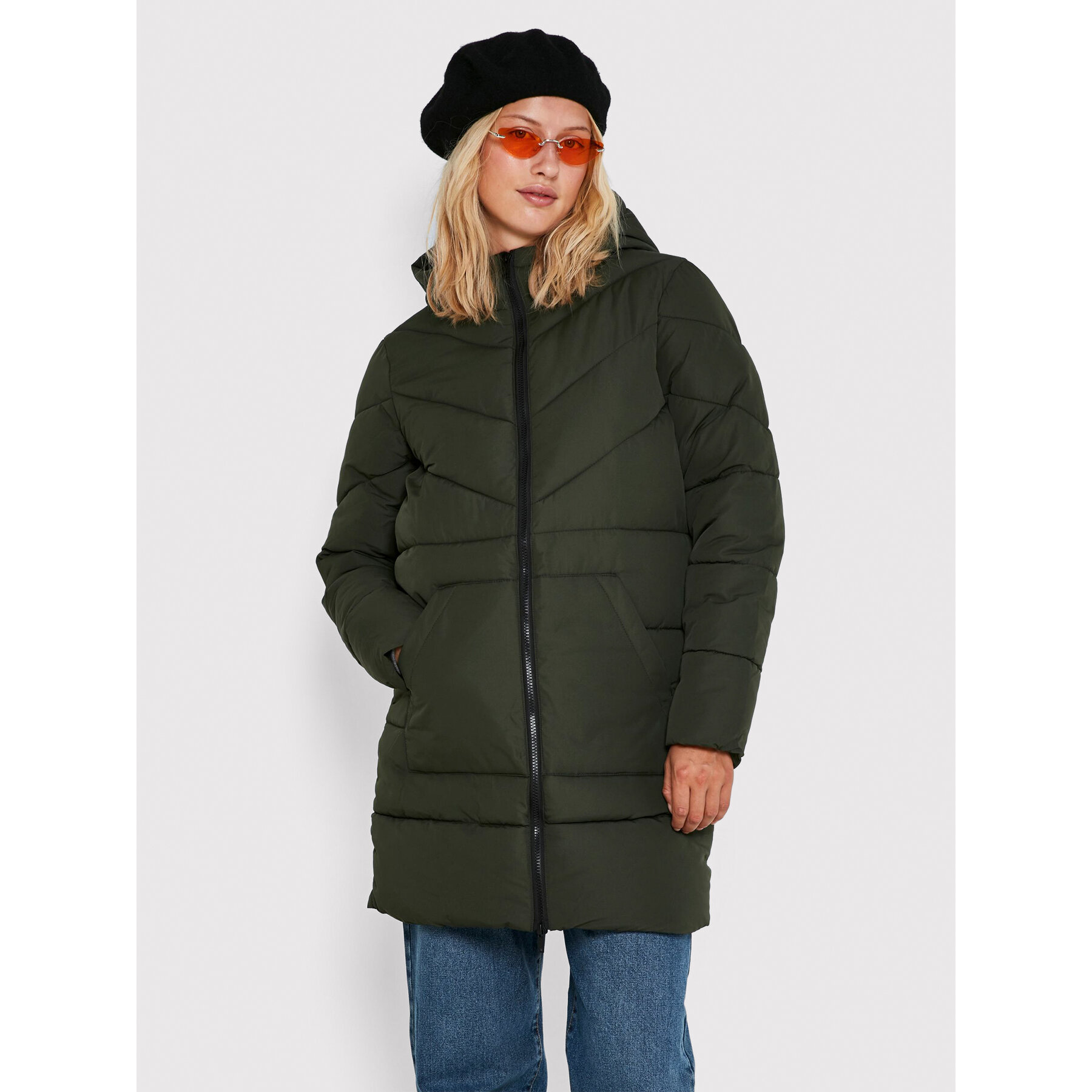 Noisy May Übergangsjacke Dalcon 27017057 Grün Regular Fit