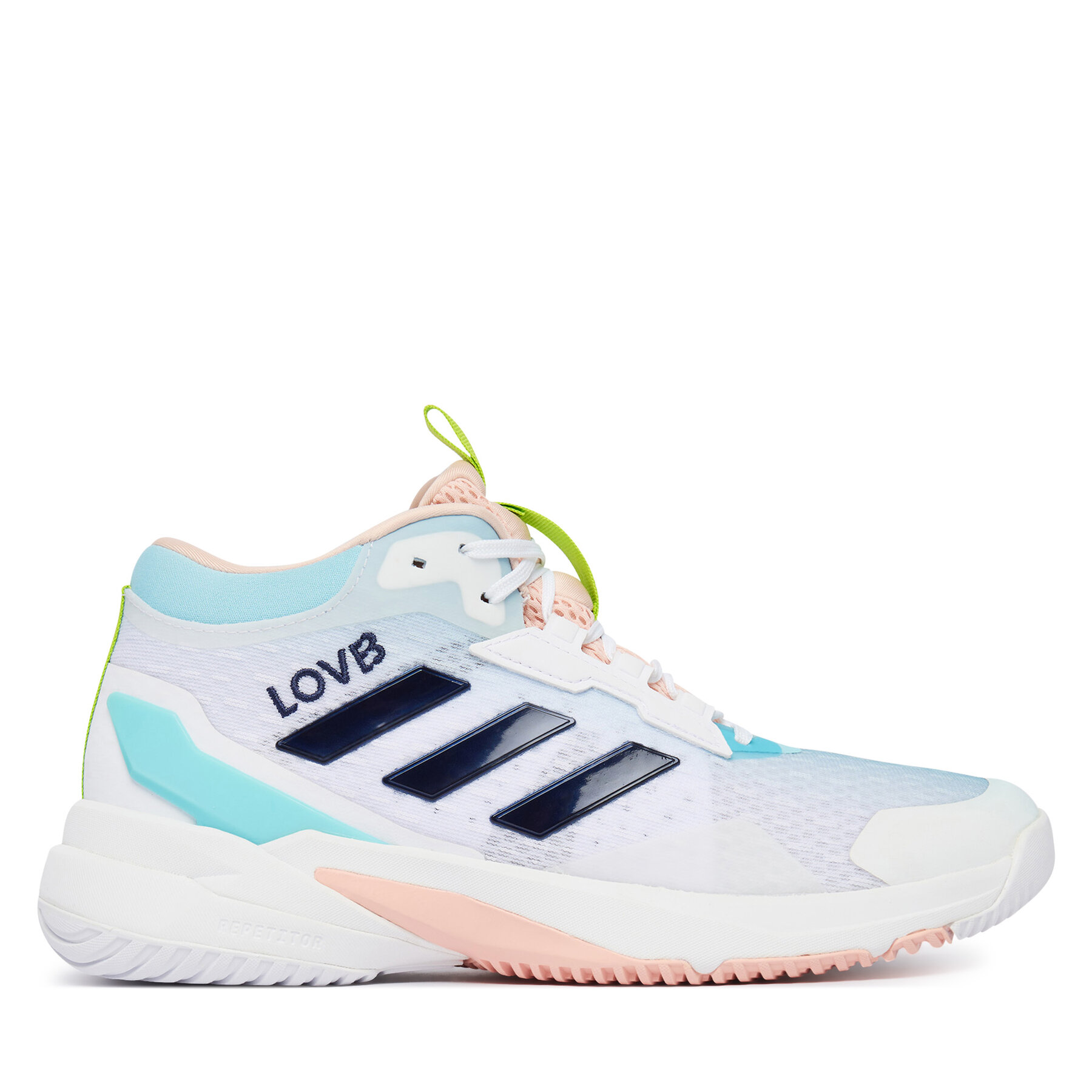 Обувки за зала adidas Crazyflight 6 Mid HQ0112 Бял