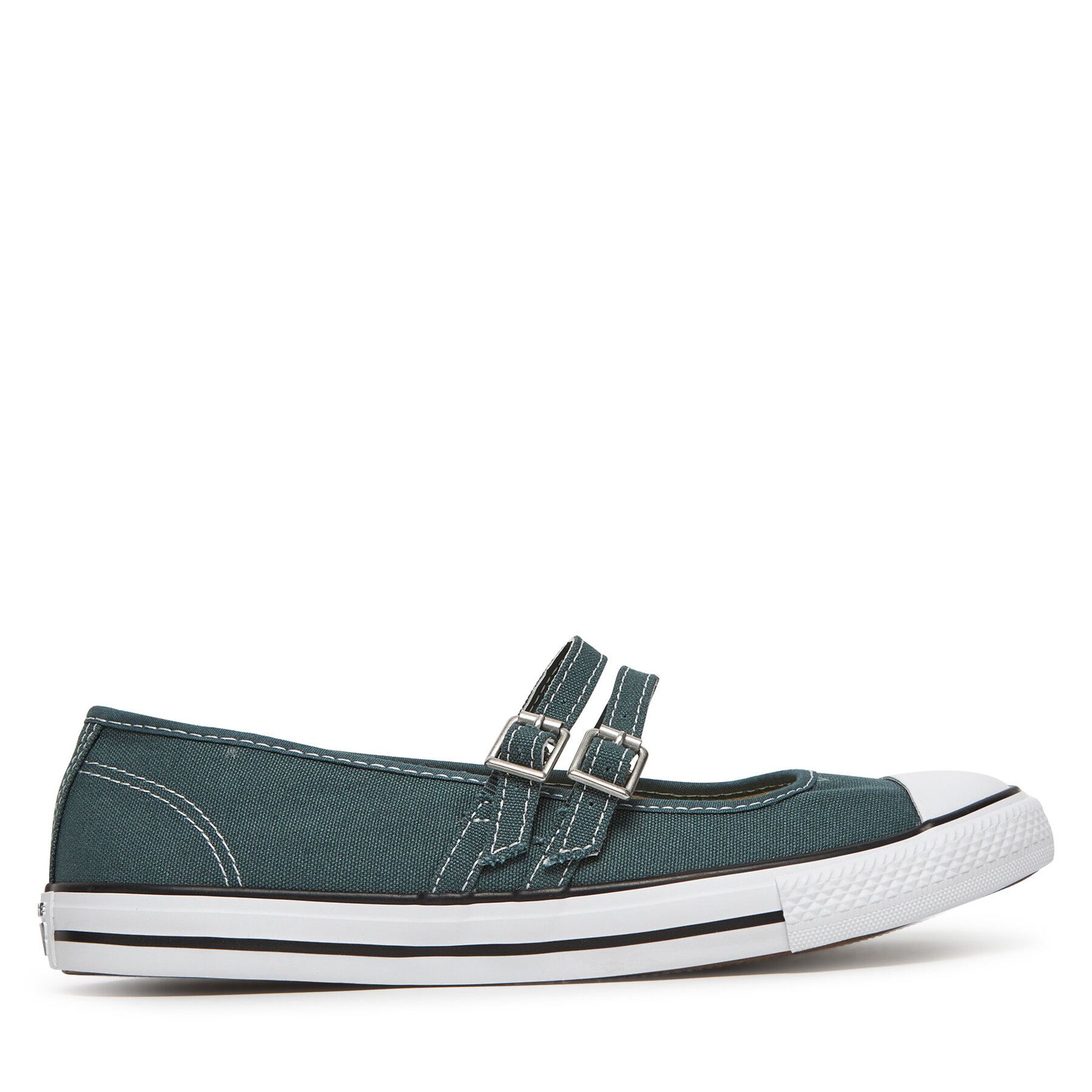 Damen Ballerinas Converse, Schuhgröße 36, Grün, Chuck Taylor All Star Dainty Mary Jane A13797C