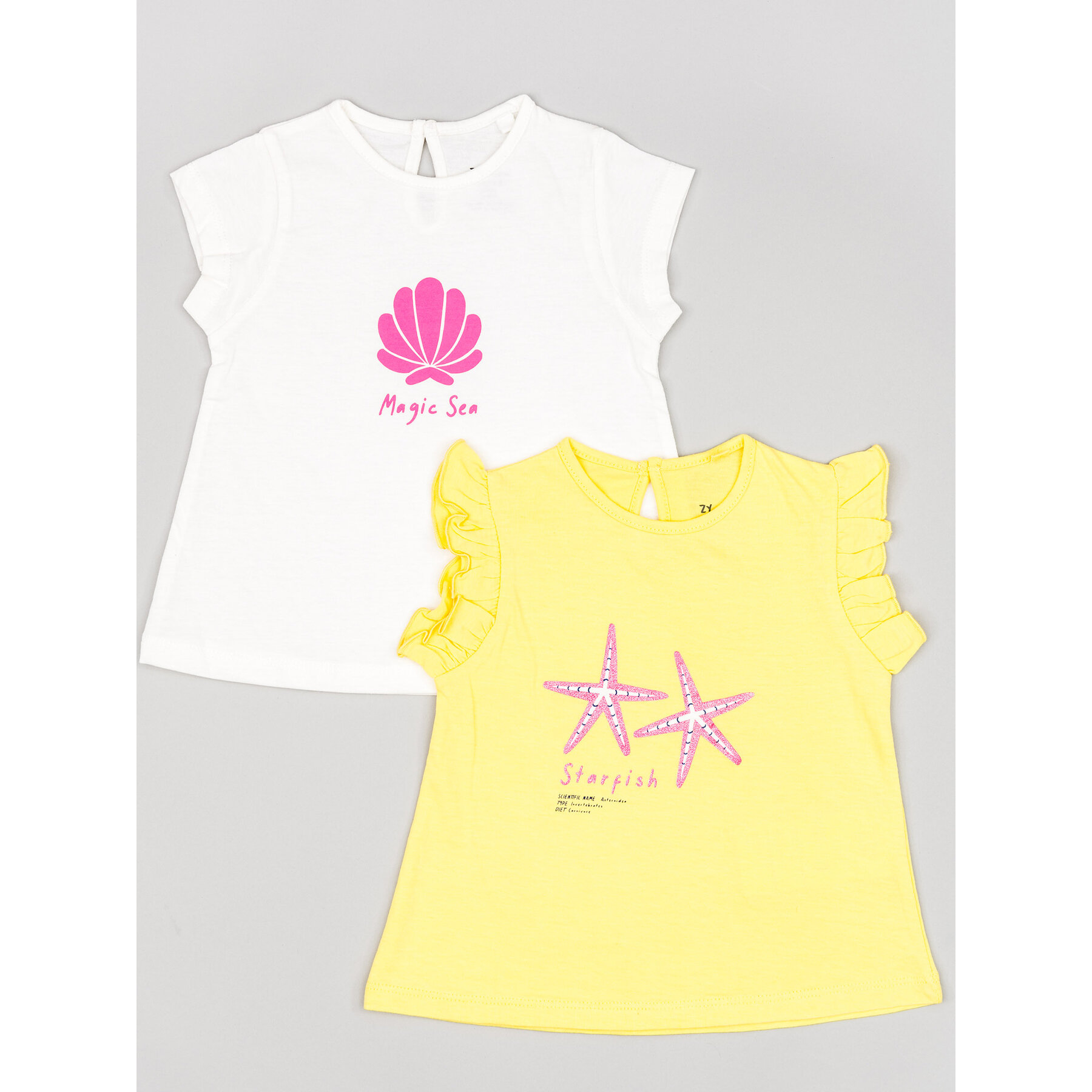 Zippy Zippy Σετ 2 T-Shirts ZBGAP0303 23014 Έγχρωμο Regular Fit