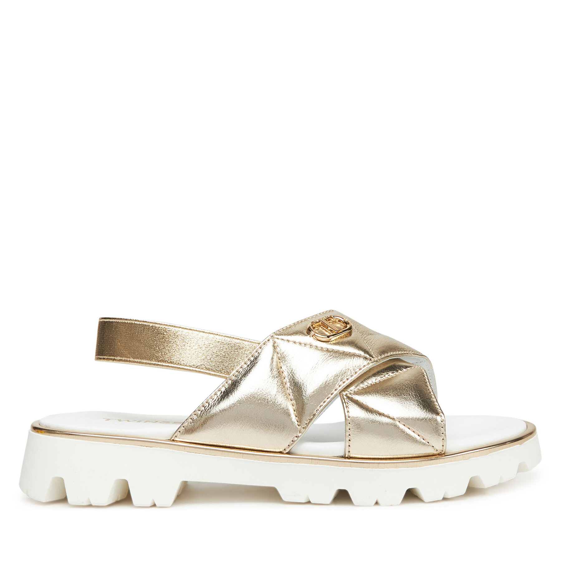Sandale TWINSET 251GCJ044 S Auriu
