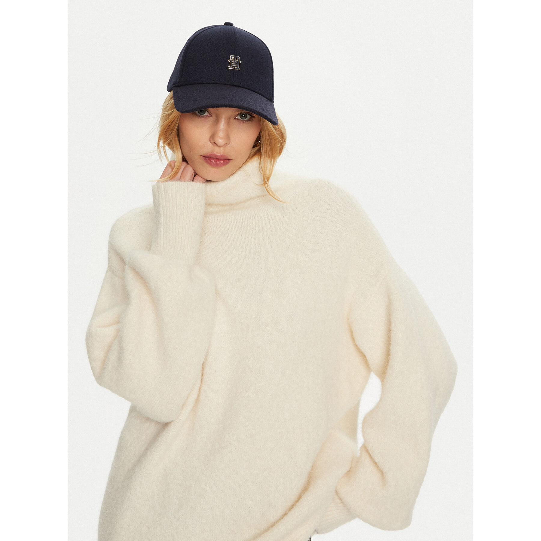 Gorra con visera Tommy Hilfiger AW0AW16620 Azul marino