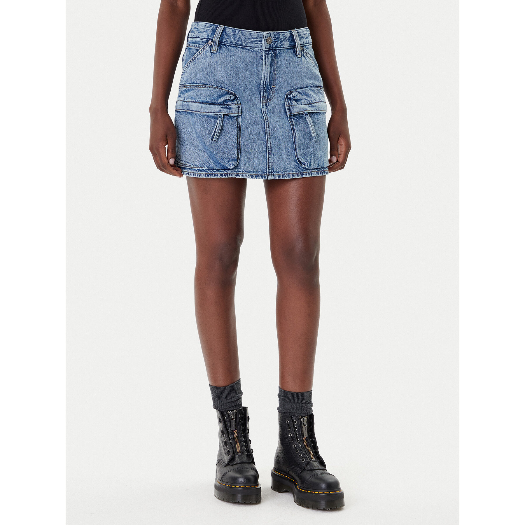 G-Star Raw Jeans suknja D27703-D536 Plava Regular Fit