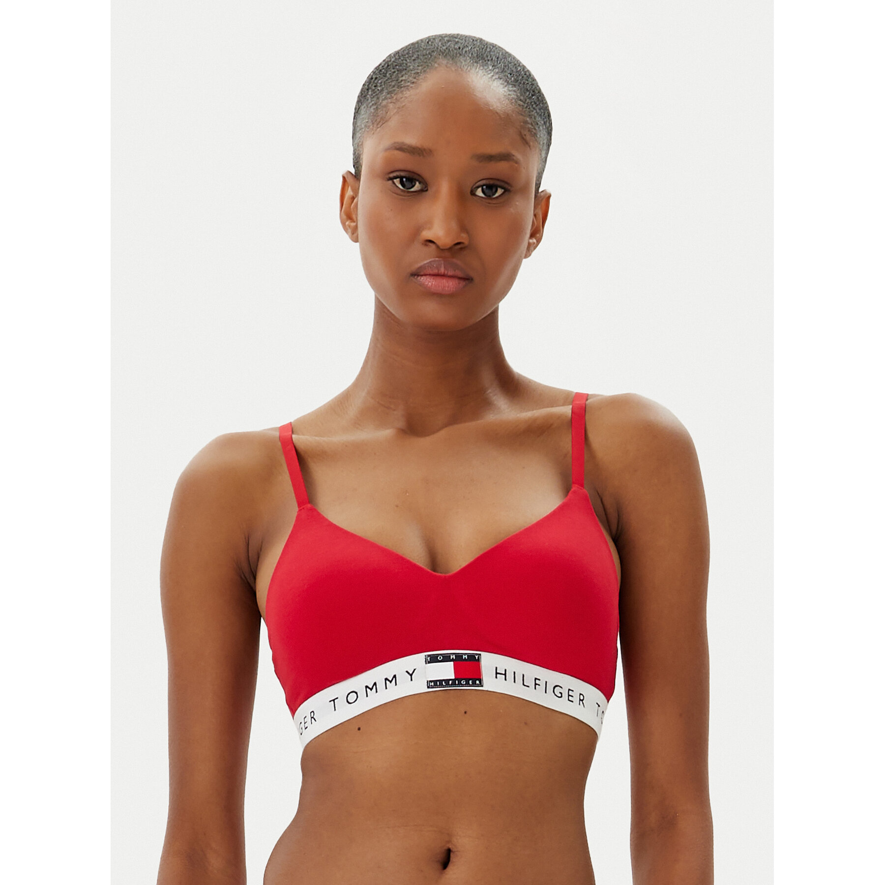 Tommy Hilfiger Bralette melltartó UW0UW05715 Piros