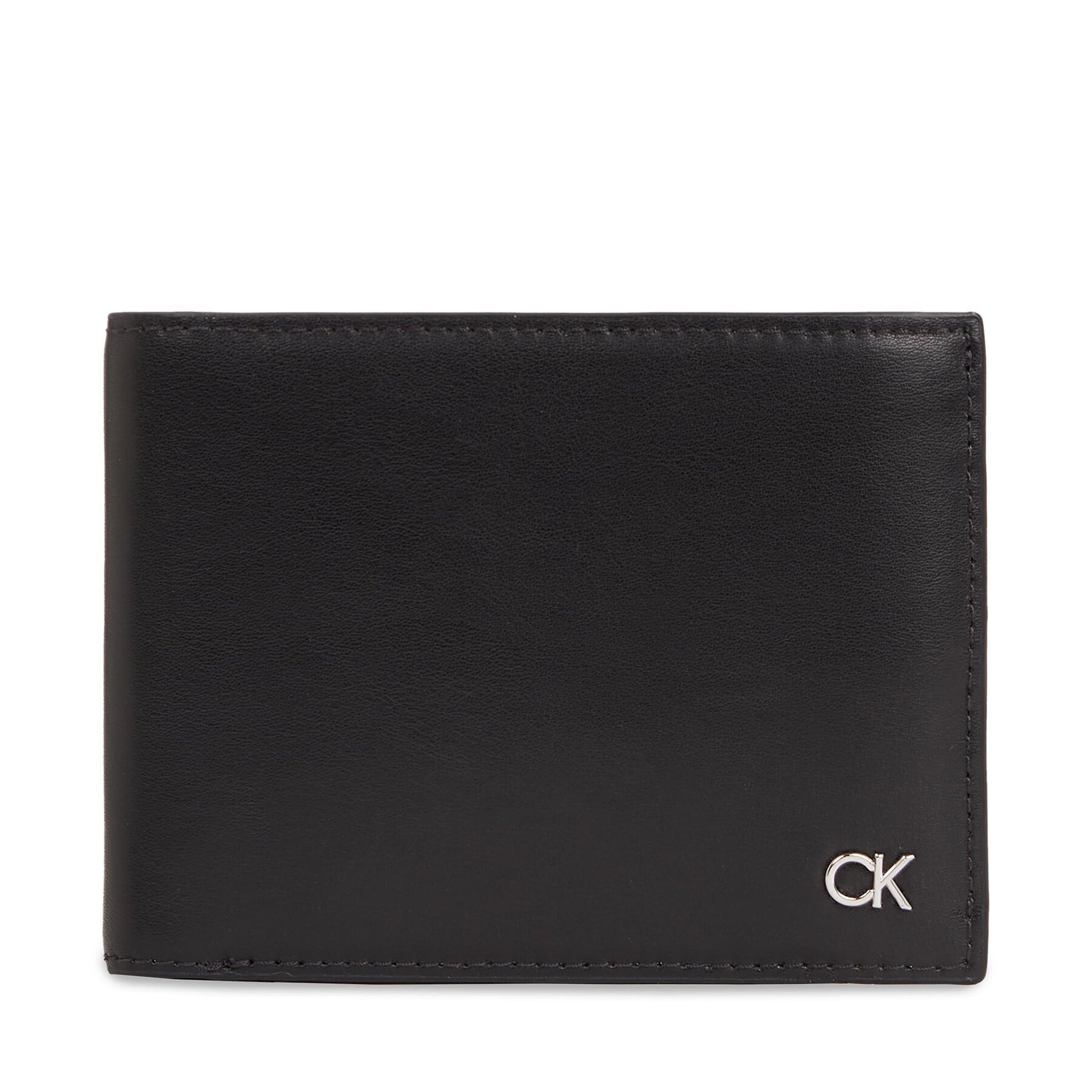 Velika moška denarnica Calvin Klein Metal Ck K50K511689 Ck Black BEH