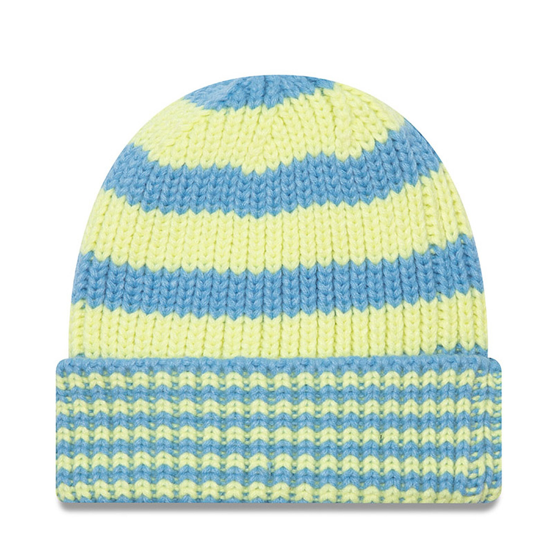 Čiapka New Era Stripe Knit Bean 60565458 Modrá