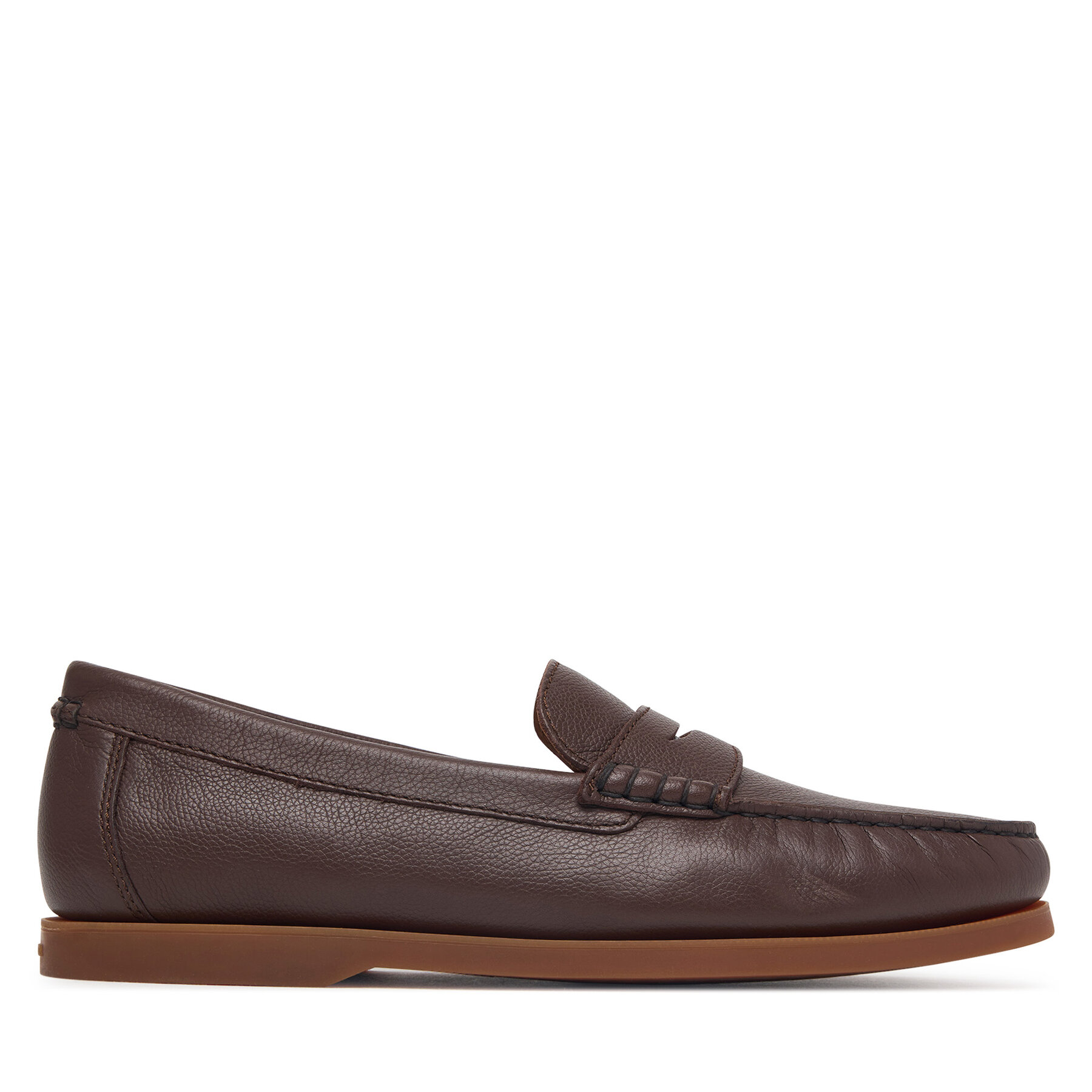 Mocasini Polo Ralph Lauren Merton Penny 803P15850002 Maro închis