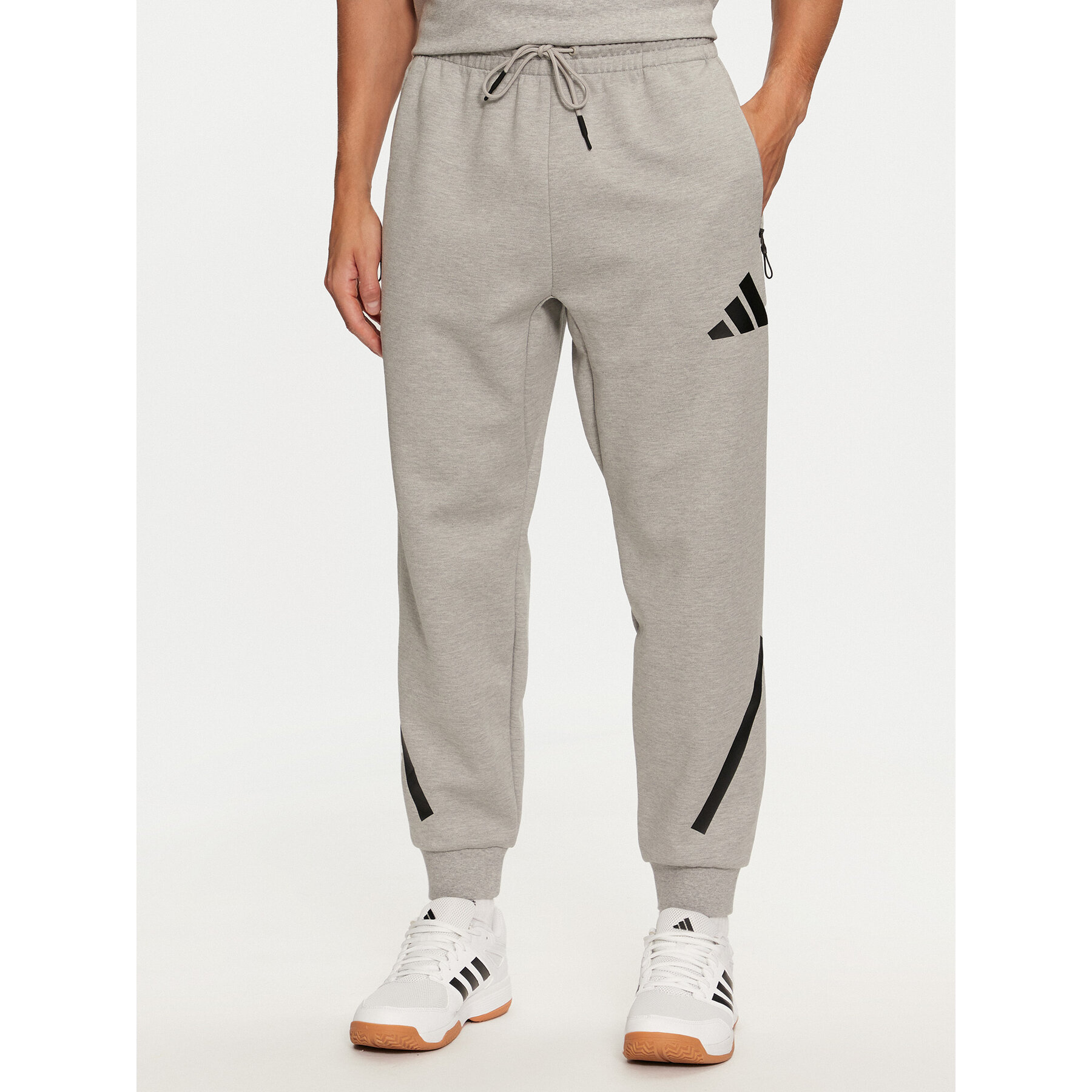 adidas Jogginghose Z.N.E. JF2446 Grau Regular Fit