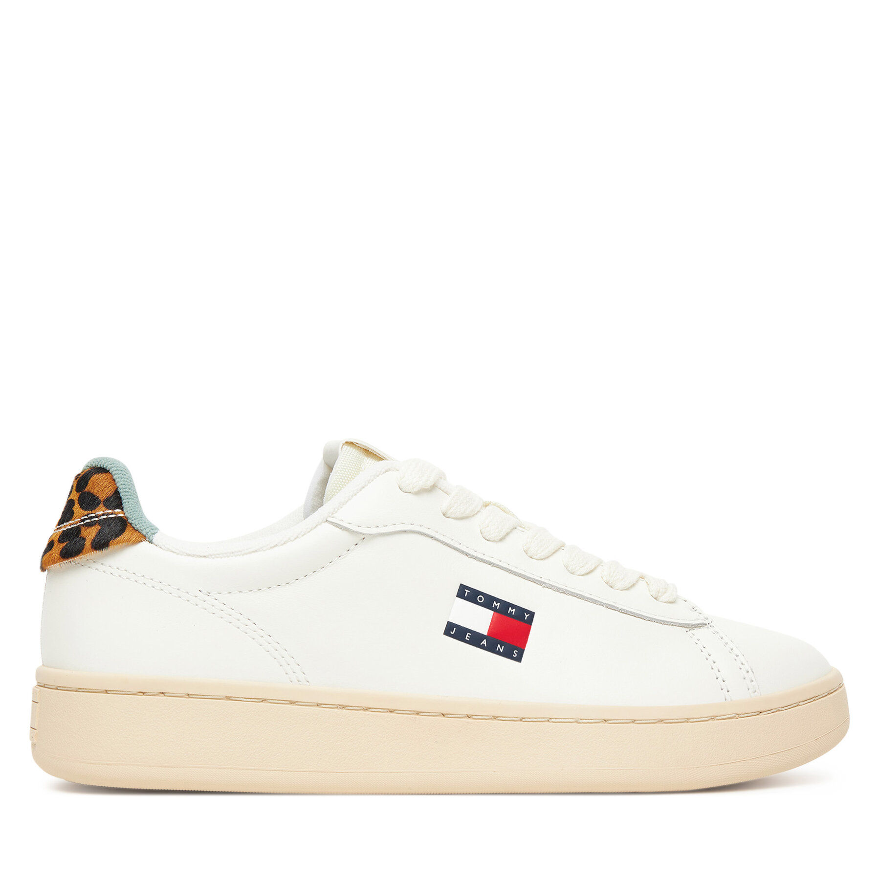 Snīkeri Tommy Jeans Archive '98 Leopard EN0EN02909 Balts