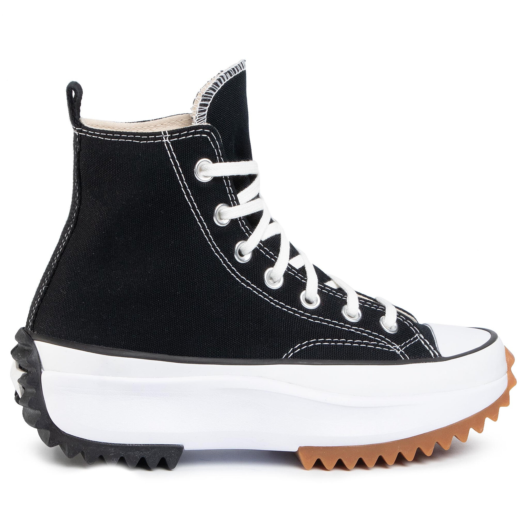 Sneakersy Converse Run Star Hike Hi 166800C Čierna