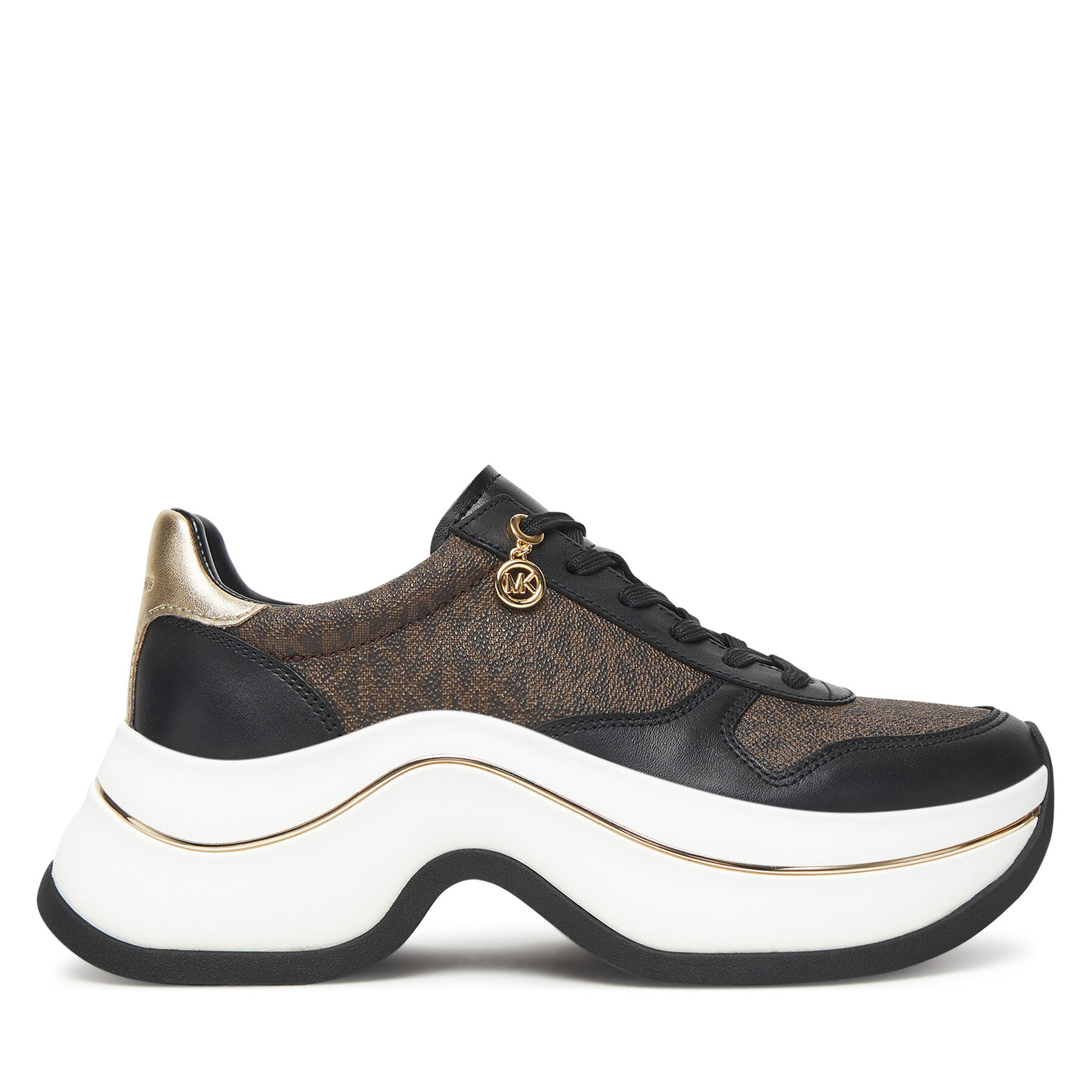Snīkeri MICHAEL Michael Kors Arla 43F5ARFS2L Brūns