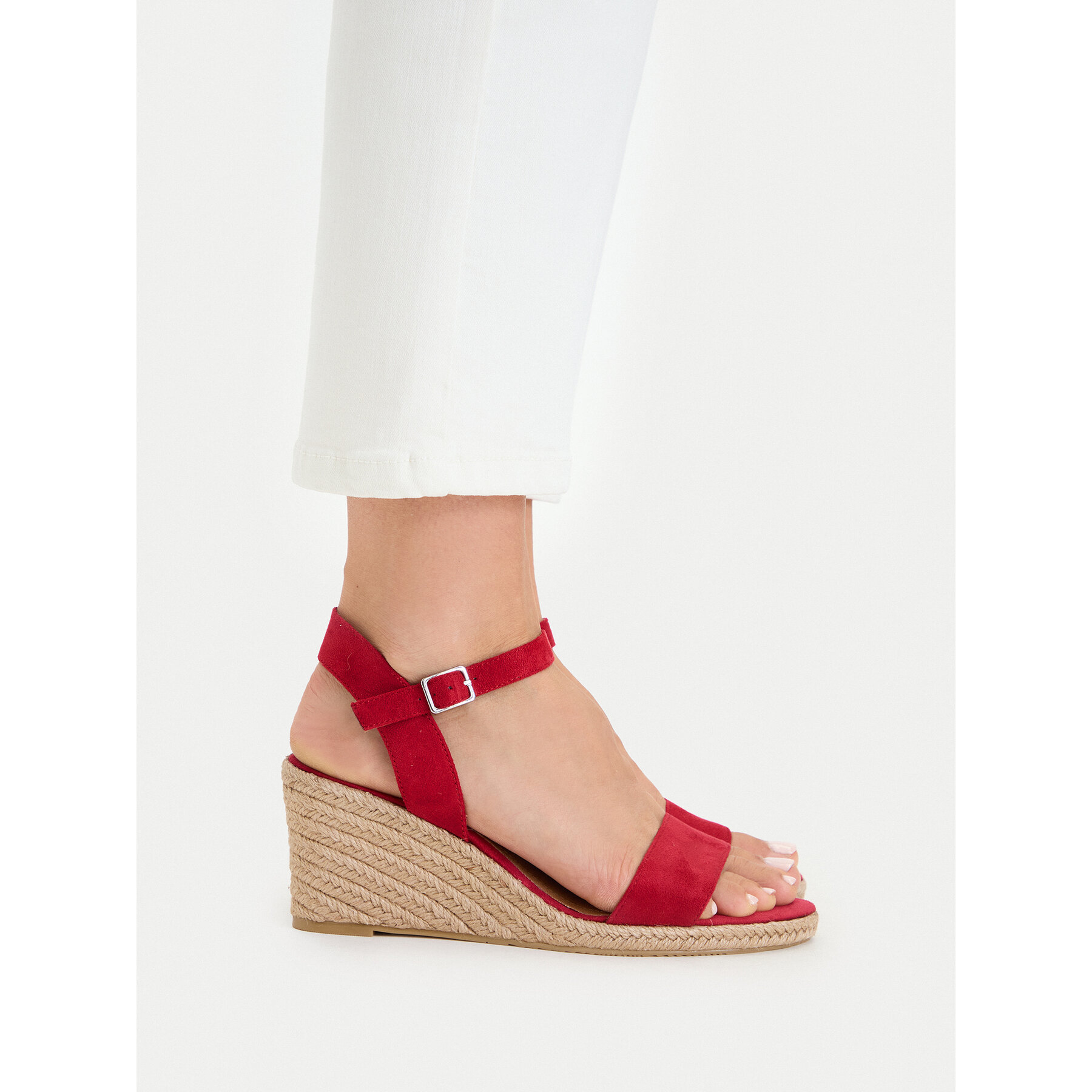 Espadrilky Tamaris 1-28300-42 Červená