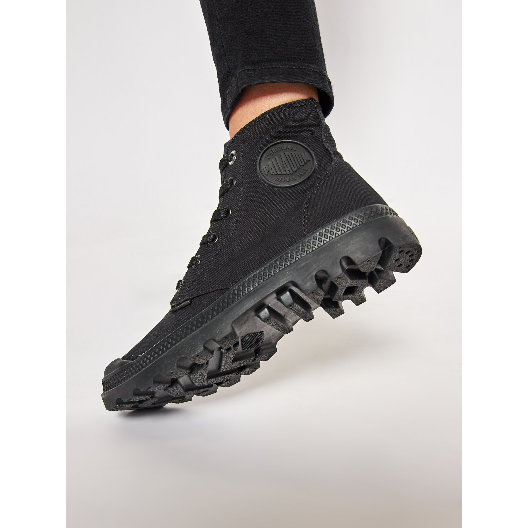 Trappers Palladium Mono Chrome 73089-001-M Negru