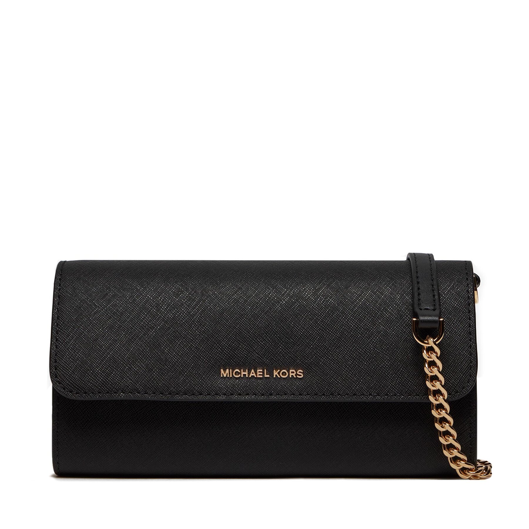 Kabelka MICHAEL Michael Kors Jet Set 32S4GJ6C9L Čierna