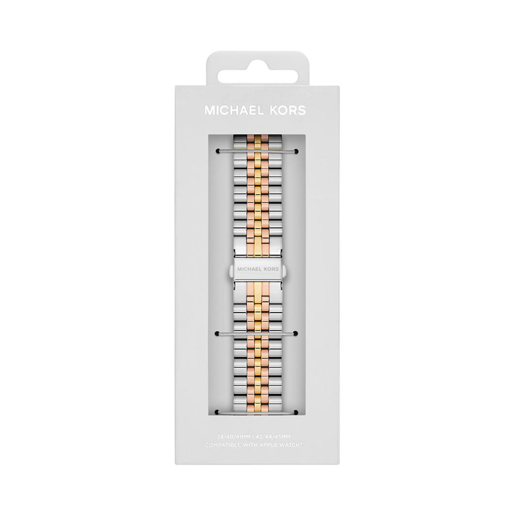 Bracelet de remplacement pour Apple Watch Michael Kors MKS8065E Argent