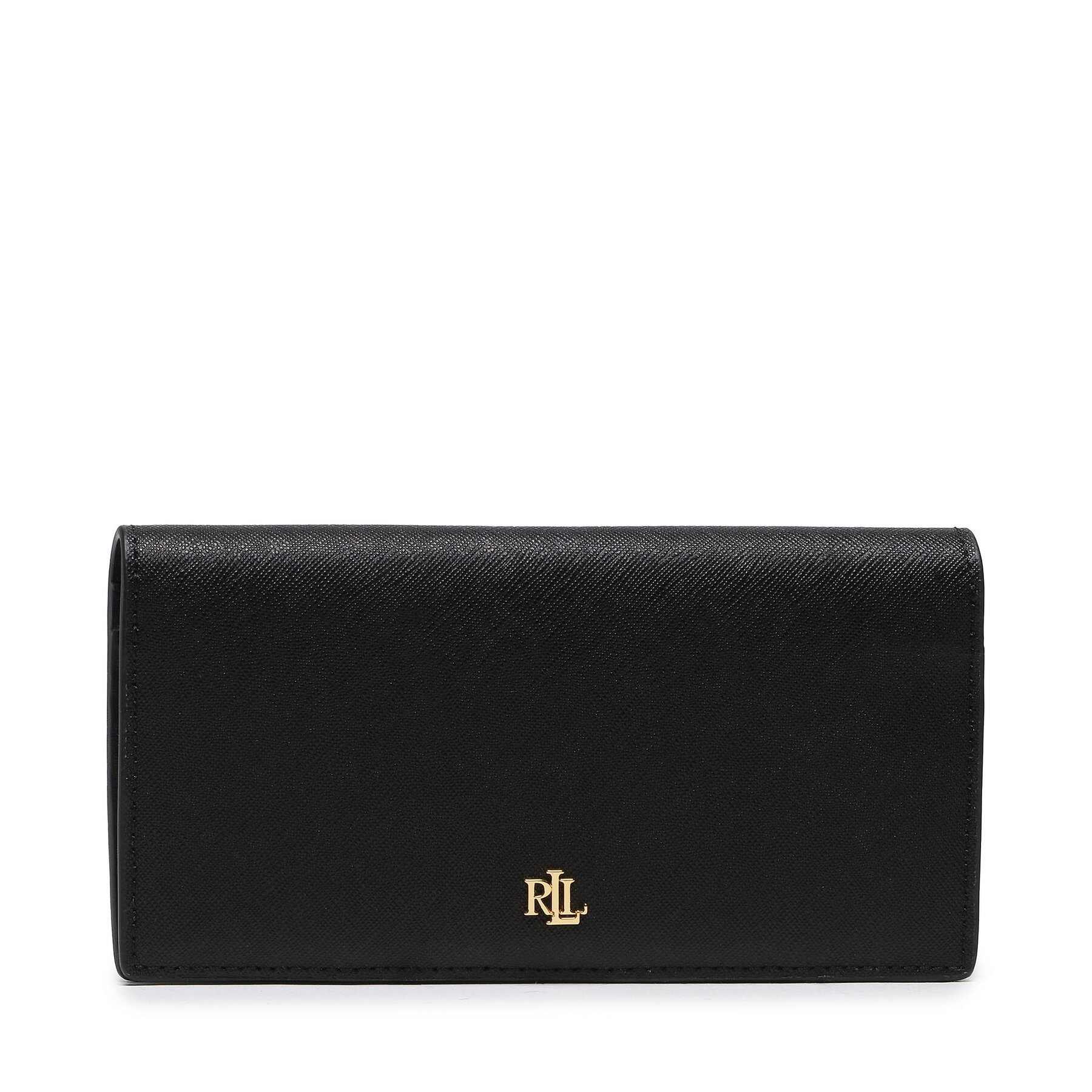 Nagy női pénztárca Lauren Ralph Lauren Slim Wallet Wlt Med 432802917009 Fekete