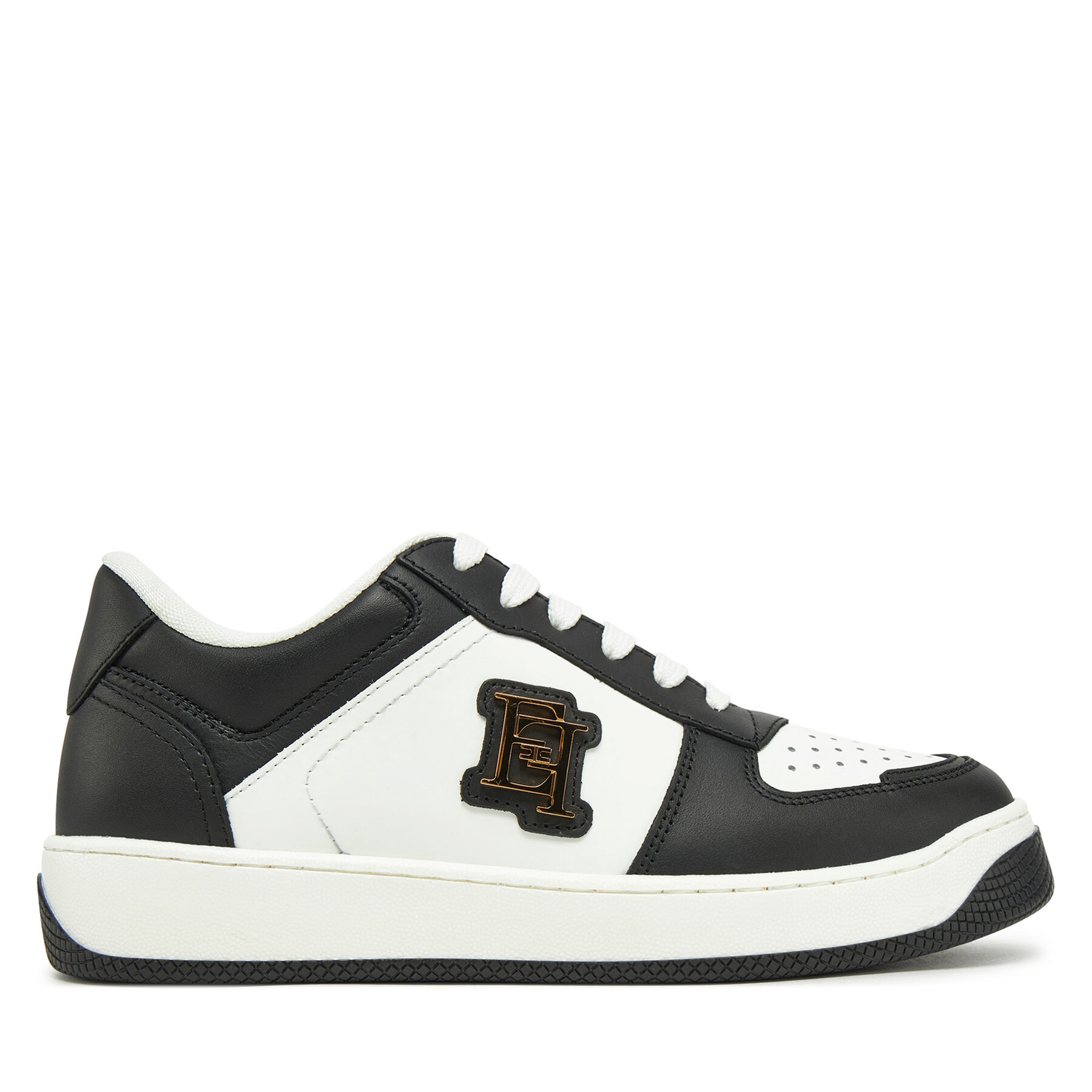 Sneakersy Elisabetta Franchi SA-49G-51E2-V400 Biela