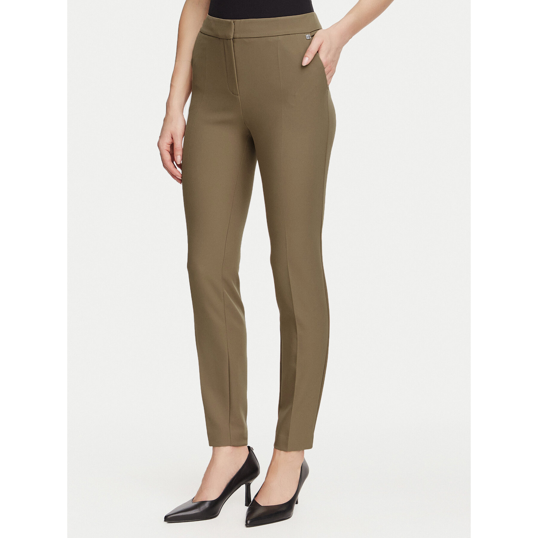HUGO Stoffhose Hagonia-1 50539991 Hellbraun Slim Fit