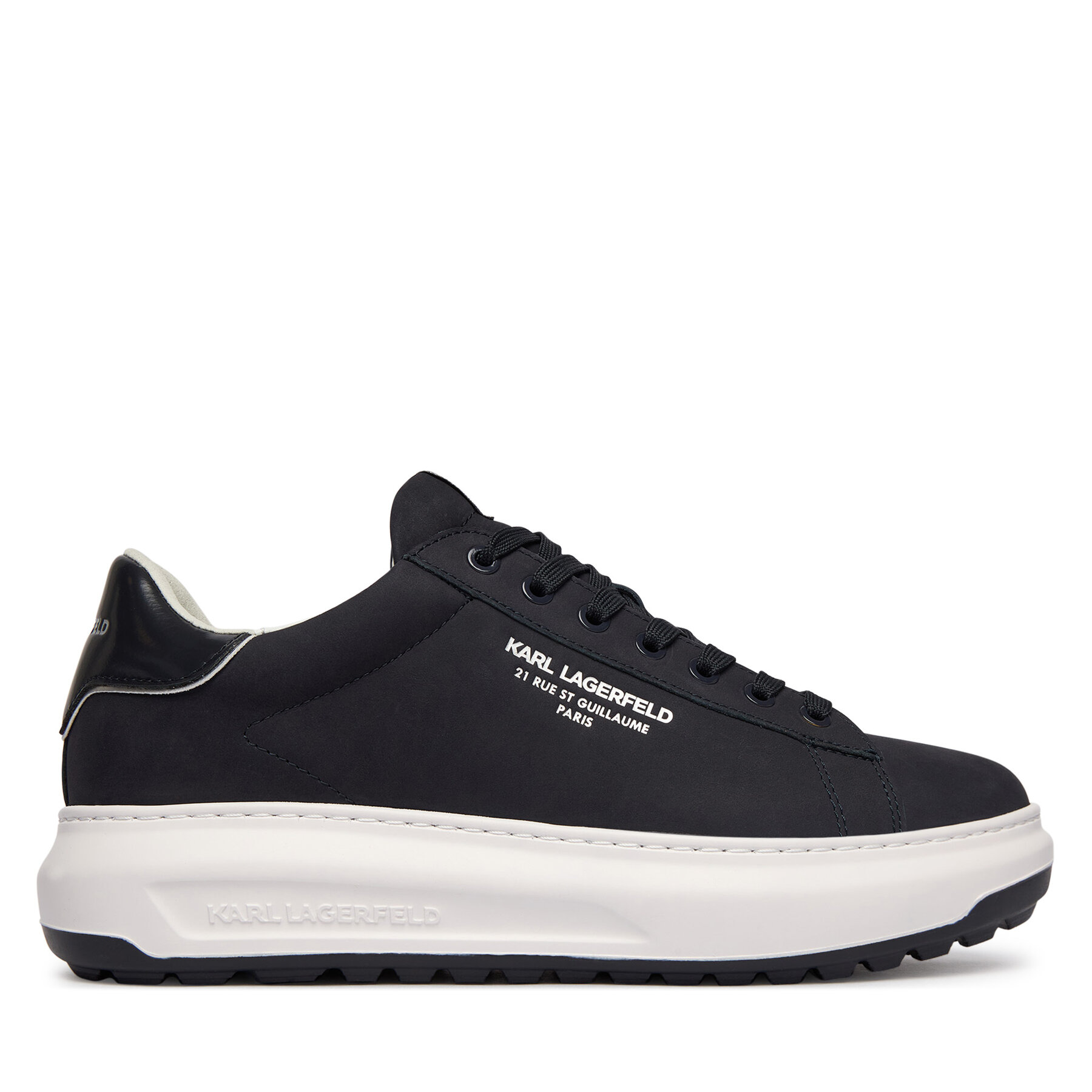 Sneakers KARL LAGERFELD Kapri Lug KL57522 Blu scuro