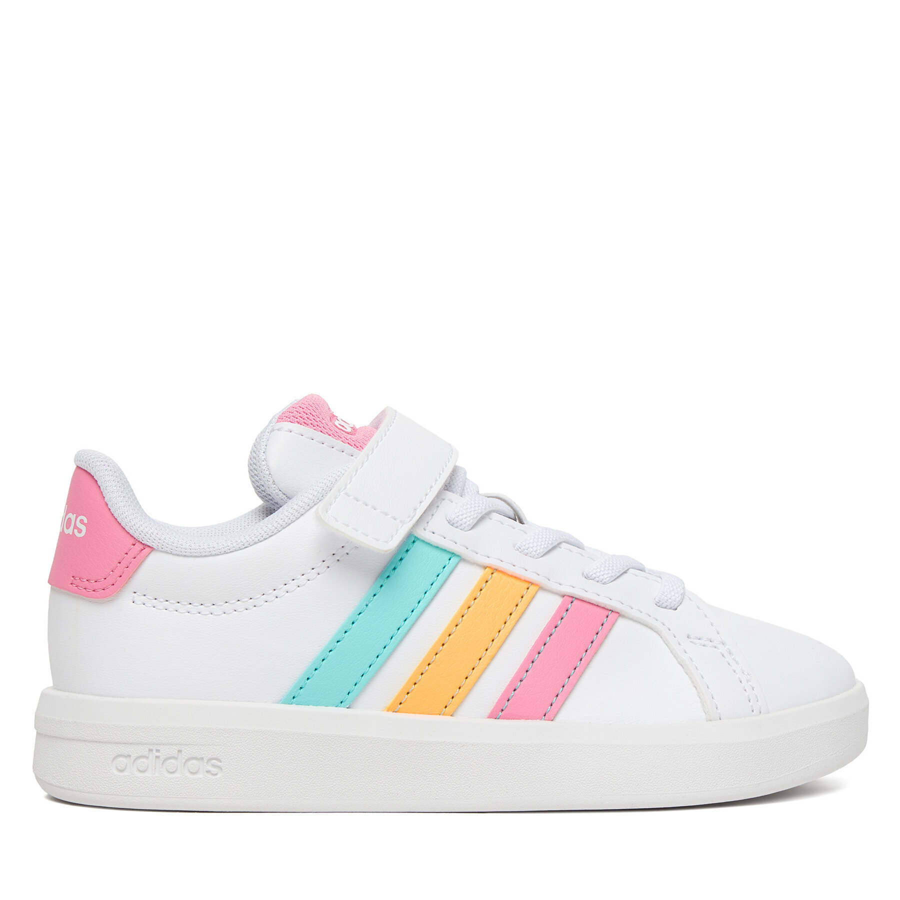 Sneakersy adidas Grand Court 3.0 El C KI6503 Biela
