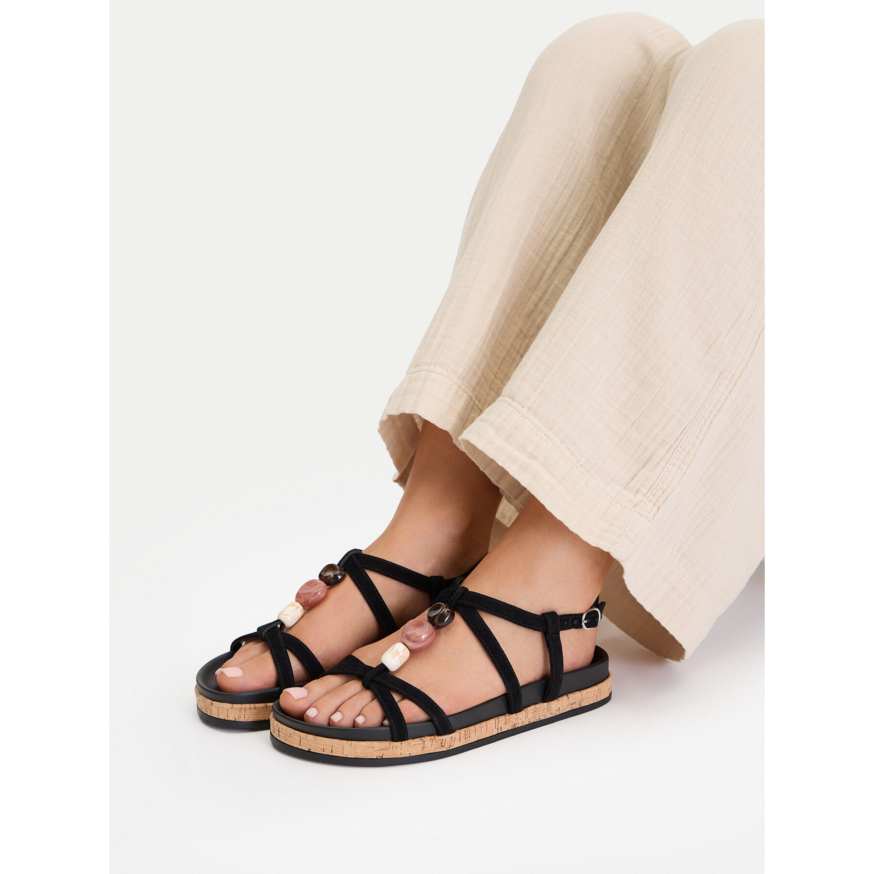 Sandali Jenny CEO-259-159-01 Nero