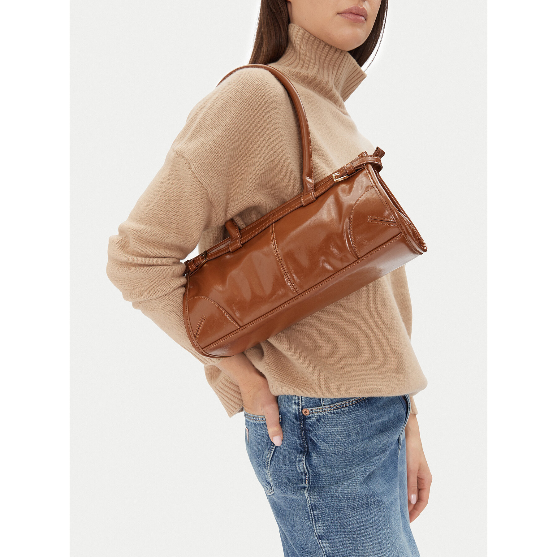 Дамска чанта JENNY C-JNY-M-001-08 Кафяв