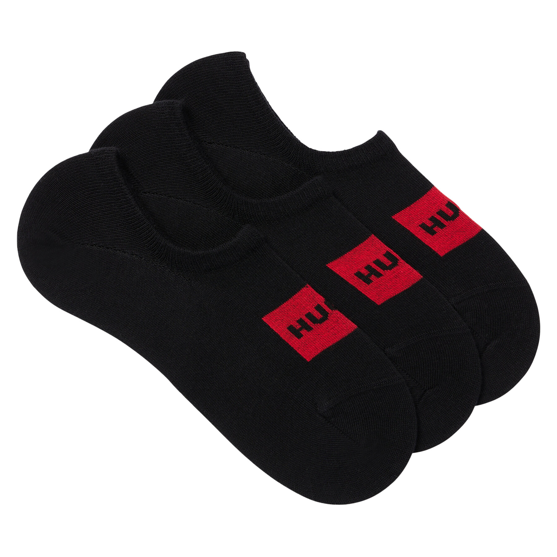 Șosete scurte HUGO 50496082 Negru