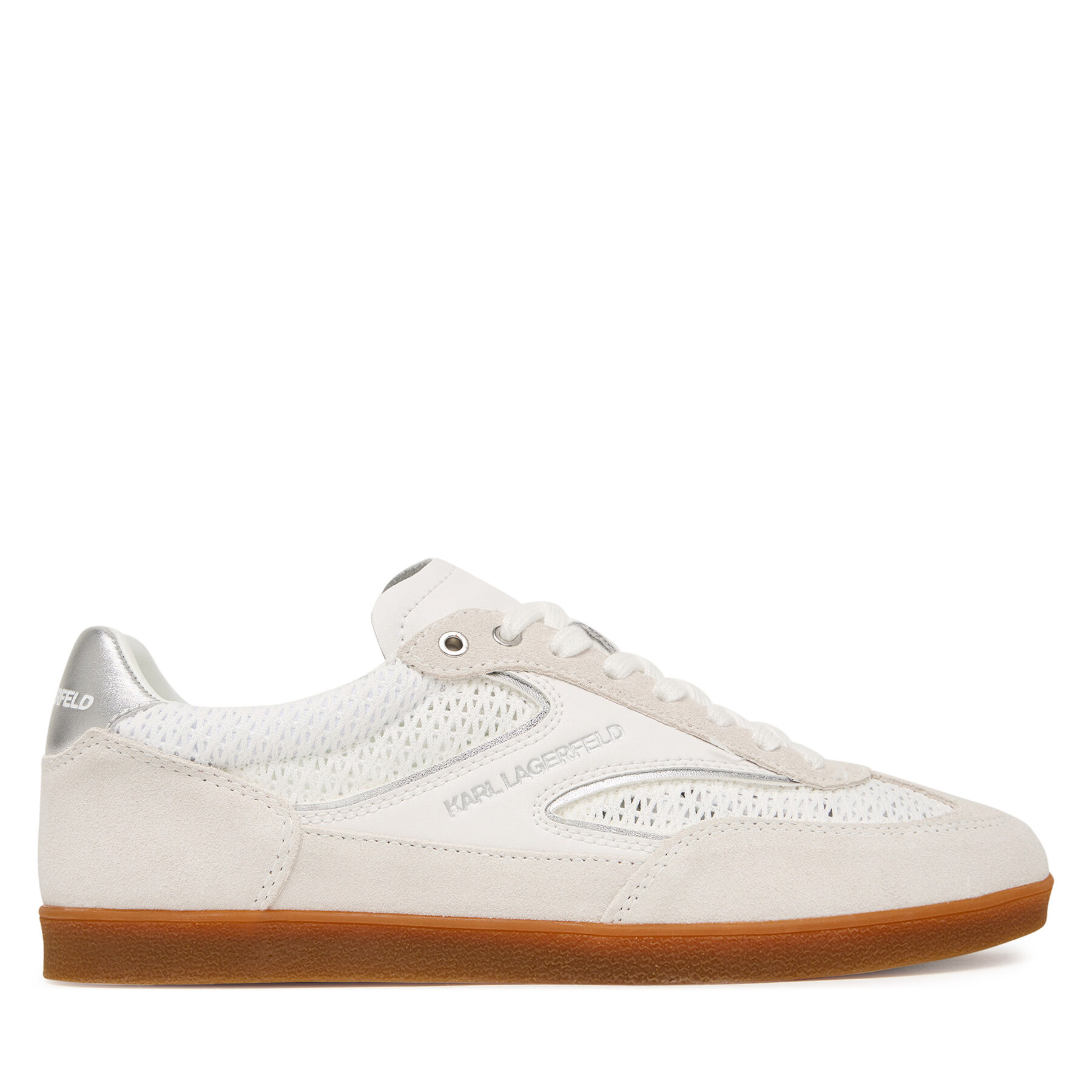 Sneakers KARL LAGERFELD Kandidate KL63826 Alb