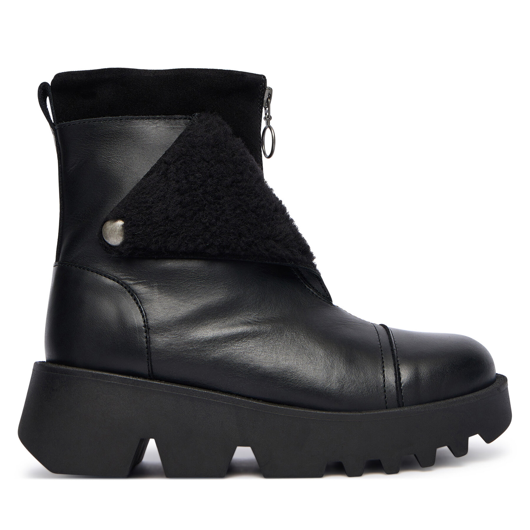 Botine Fly London Zufefly P145316000 Negru