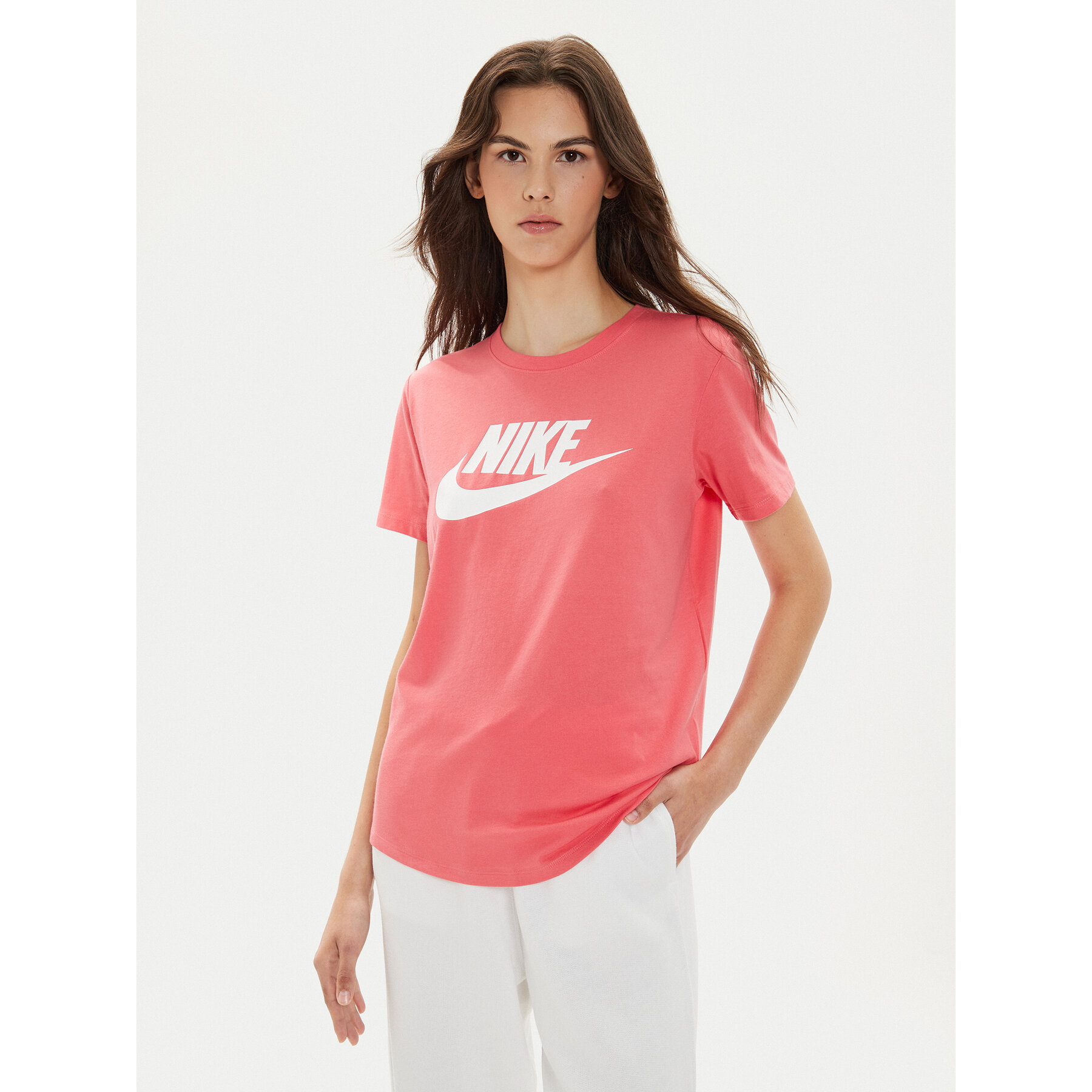 Nike T-shirt DX7906 Rosa Regular Fit