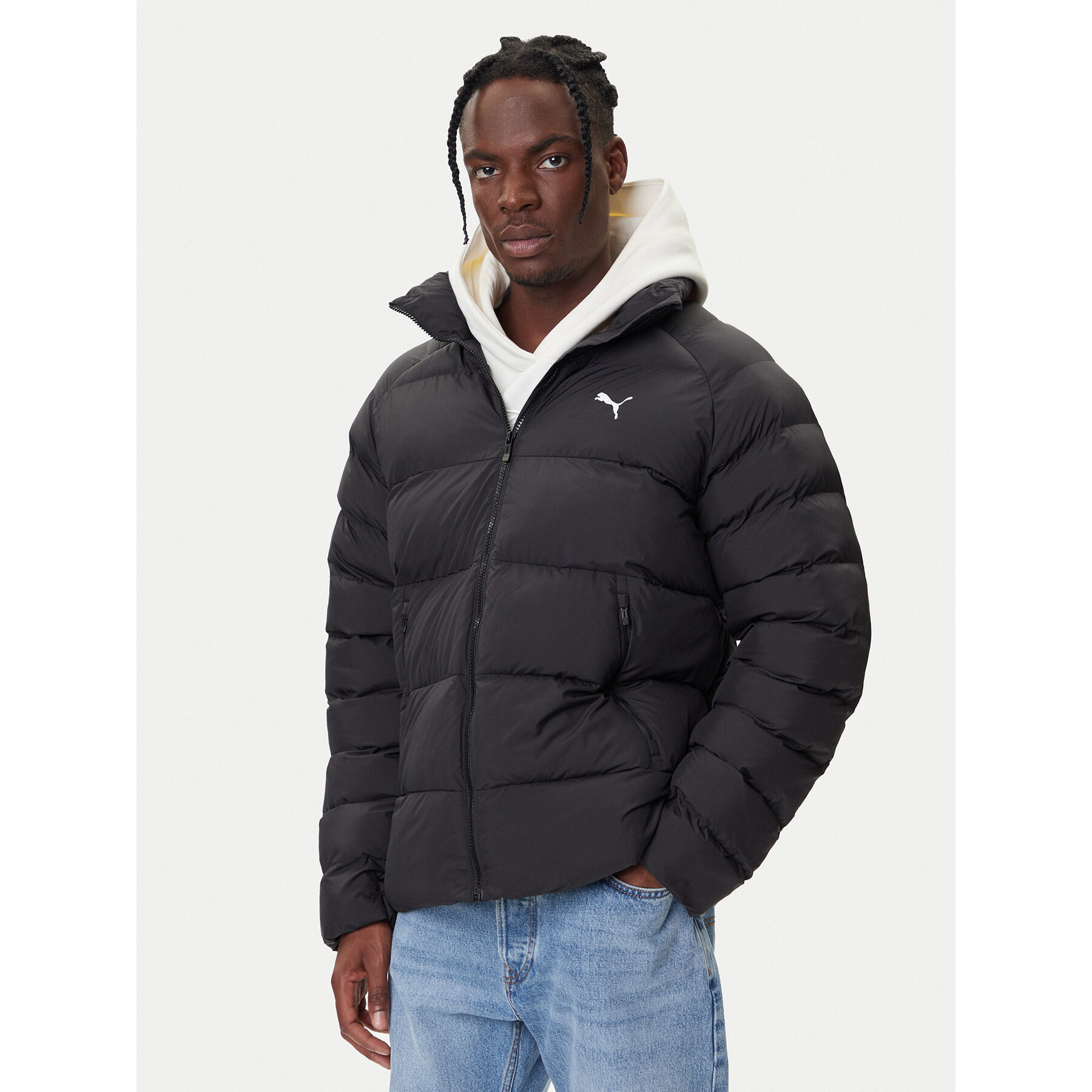 Puma Winterjacke Mono 688370 01 Schwarz Regular Fit