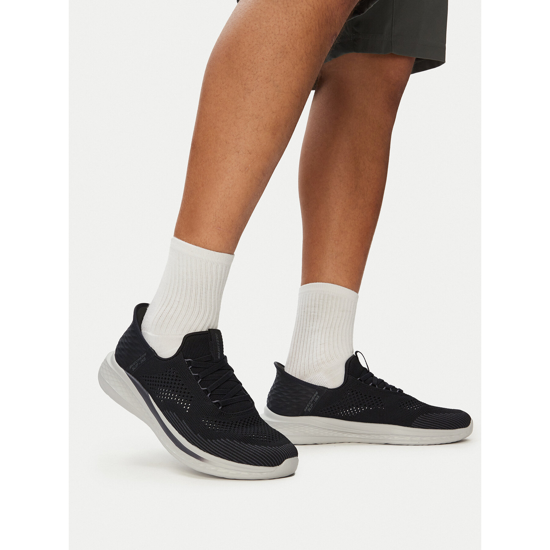 Superge Skechers Slip-ins RF: Slade - Quinto 210810/BLK Črna
