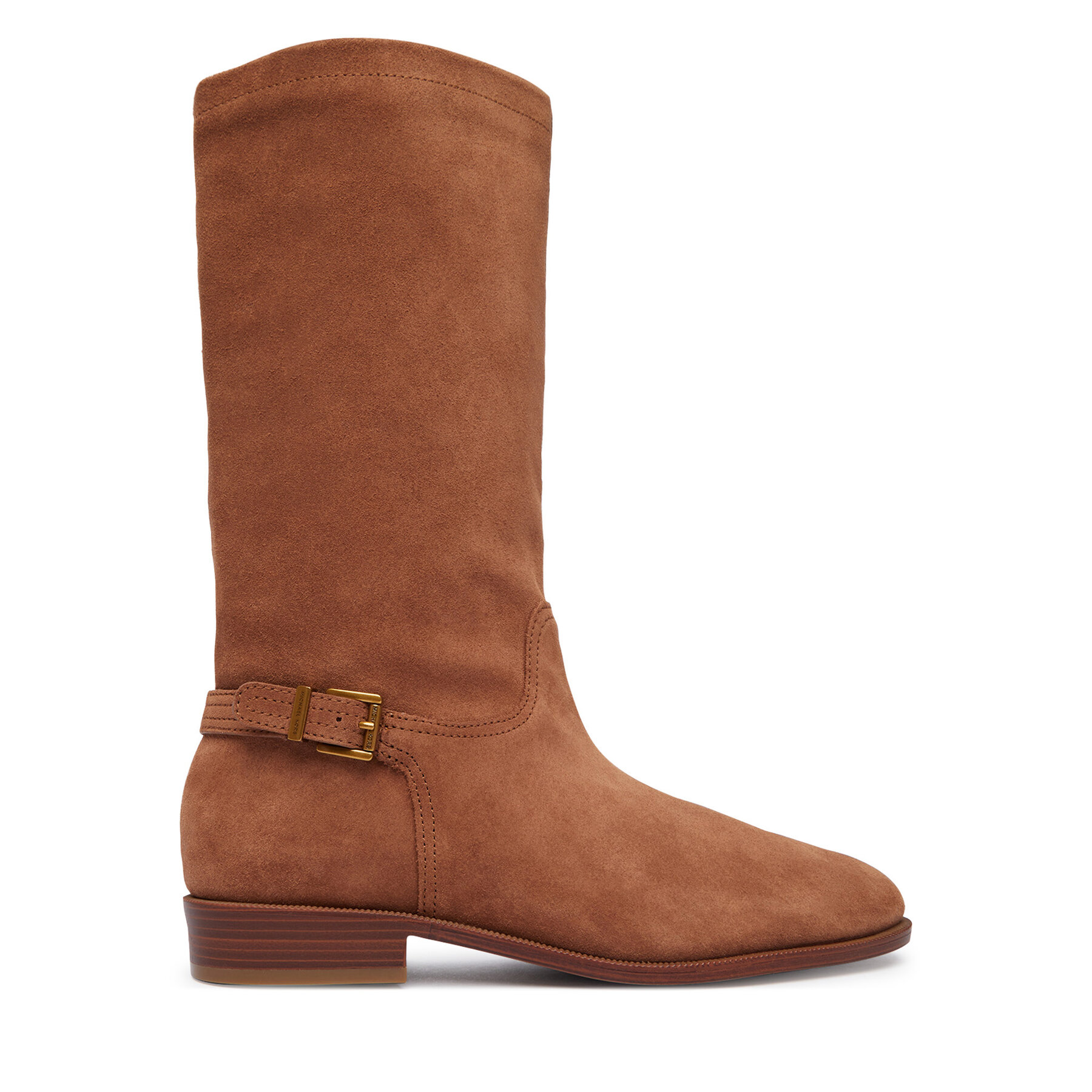 Zimski škornji MICHAEL Michael Kors Harleigh Mid 40F6HRMB5S Rjava