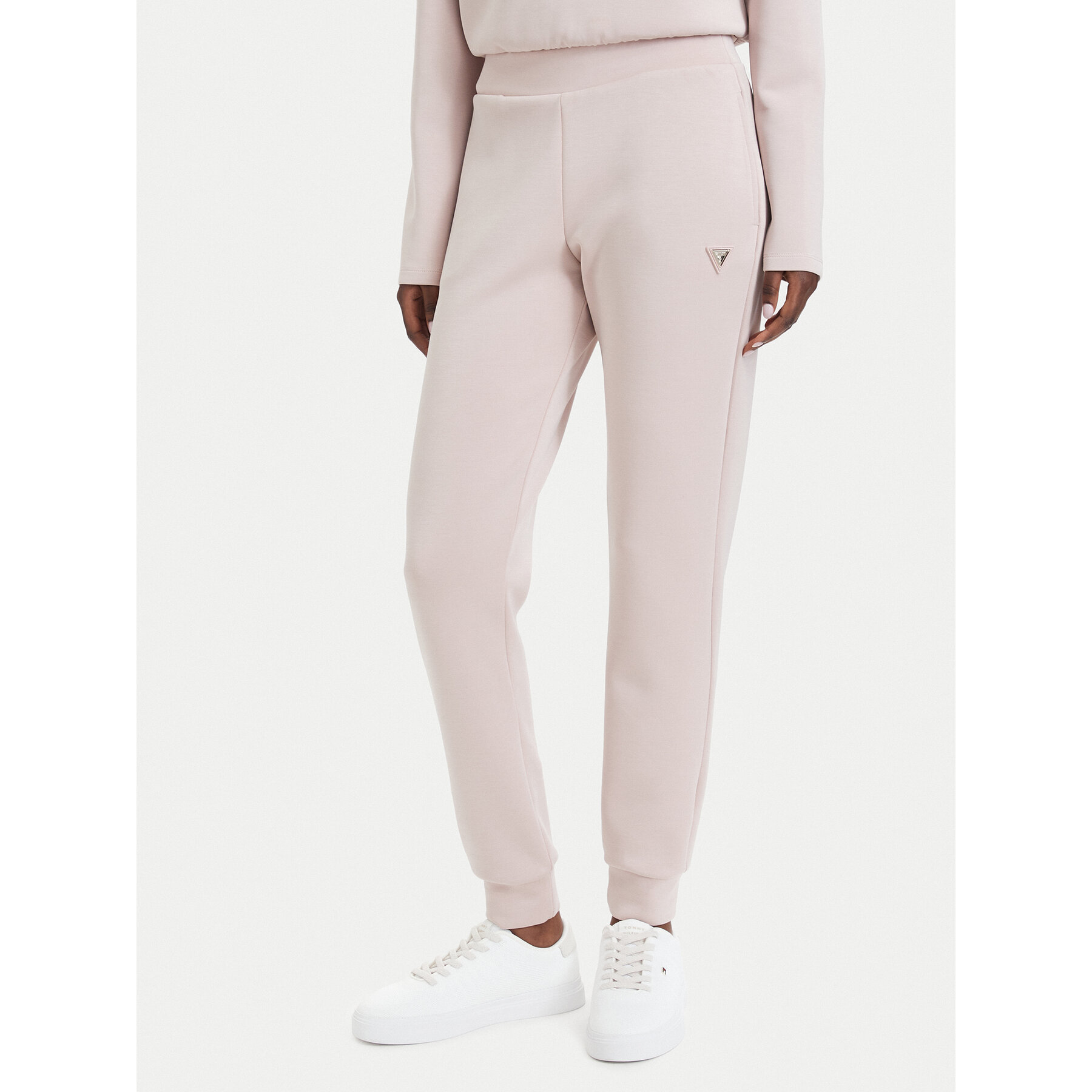 Guess Jogginghose V4YB08 KCAY2 Hellrosa Regular Fit