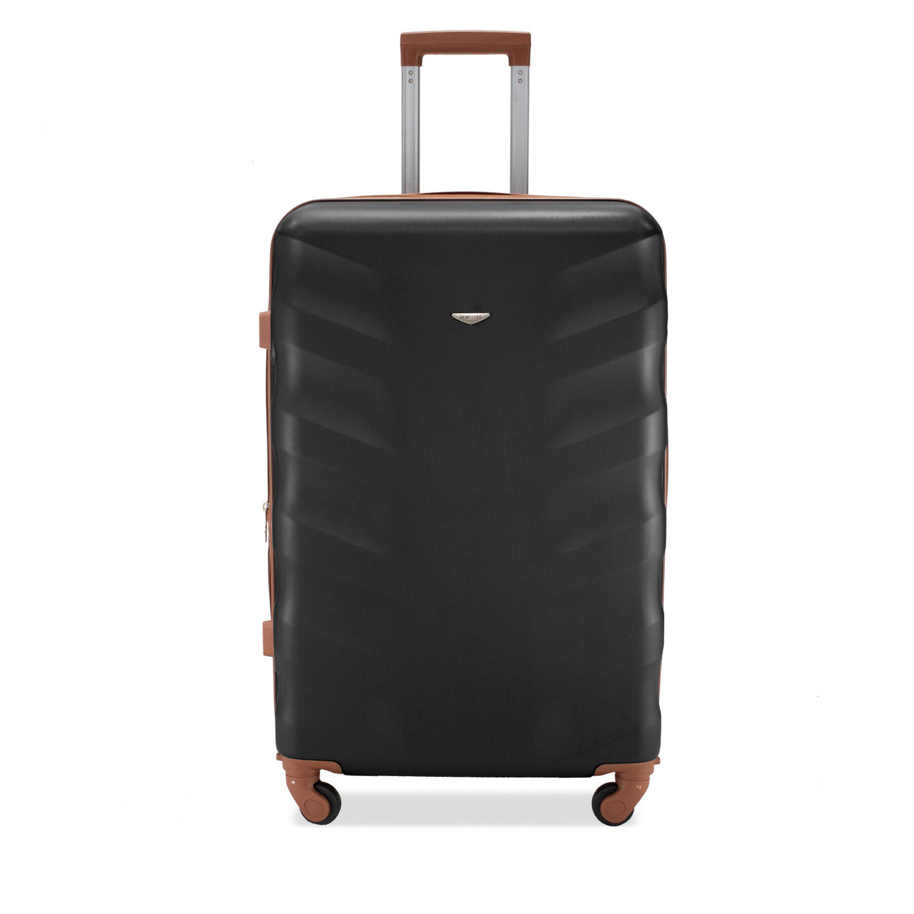 Maleta grande Semi Line T5705-3 Negro